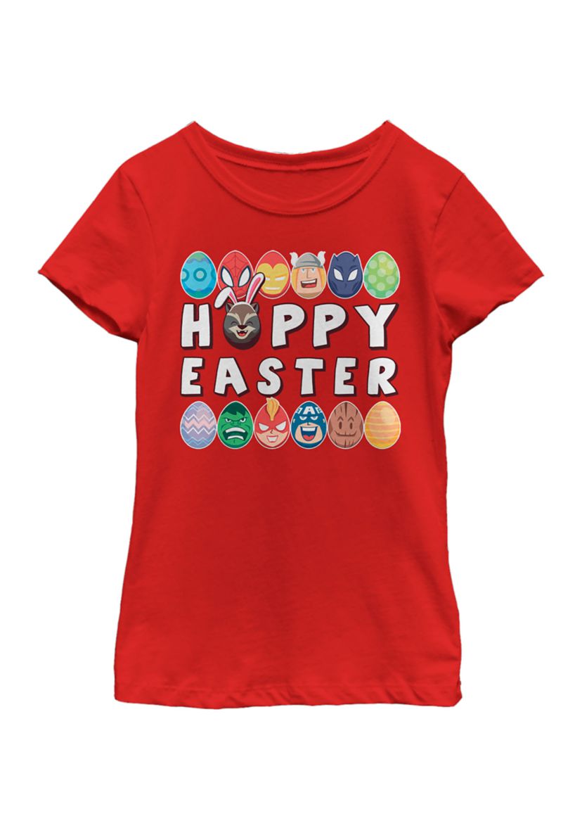 Girls 4-6x Hoppy Easter Graphic T-Shirt