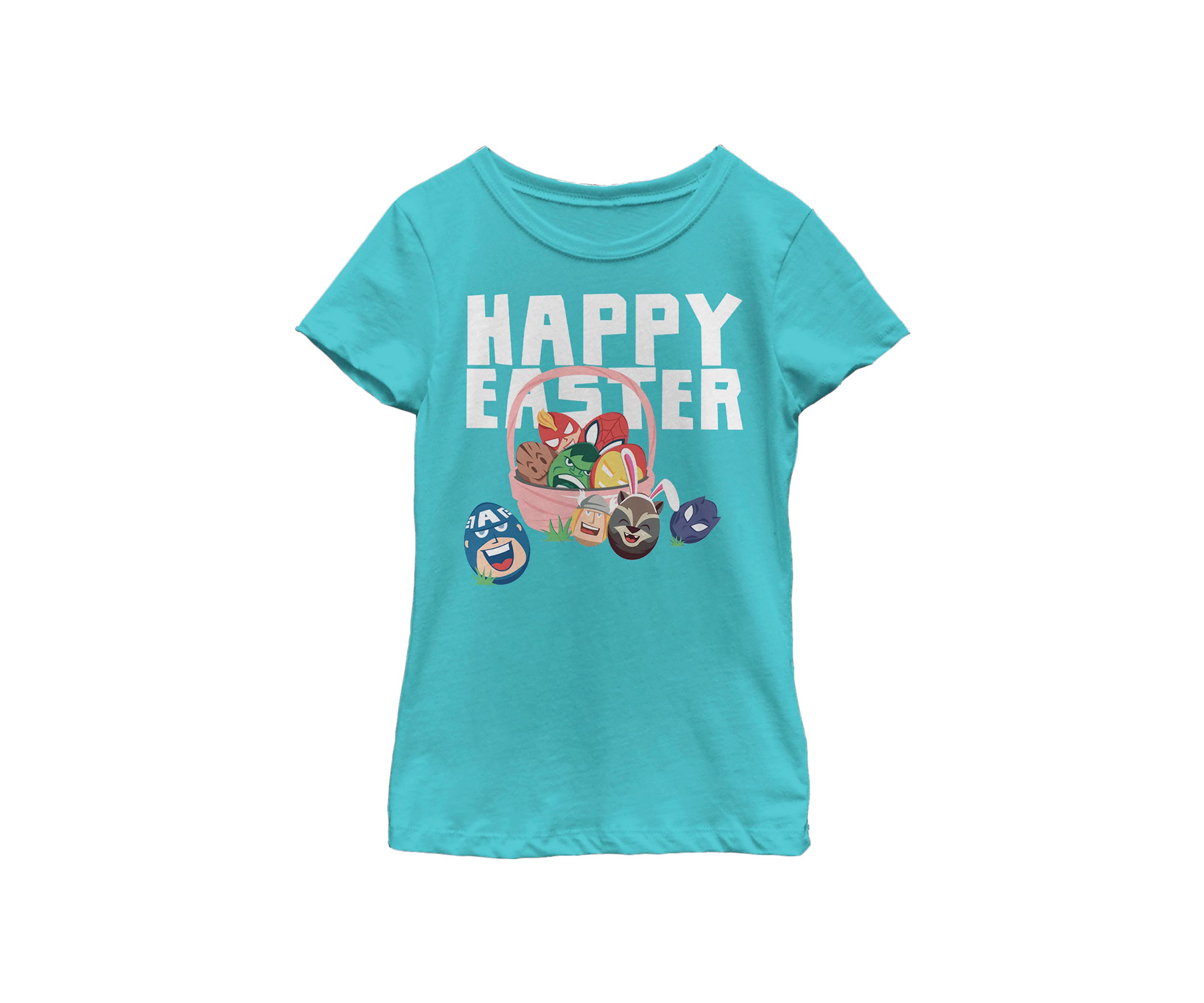 Girls 4-6x Easter Basket Graphic T-Shirt