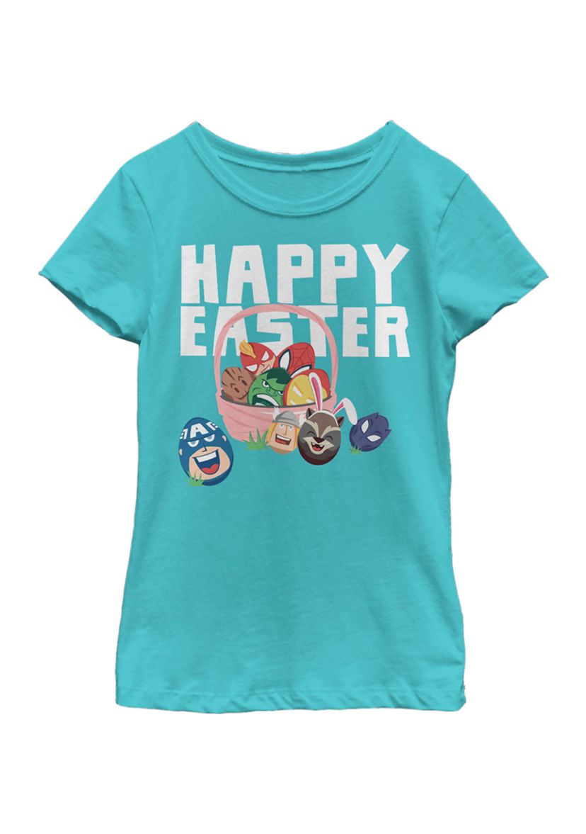 Girls 4-6x Easter Basket Graphic T-Shirt
