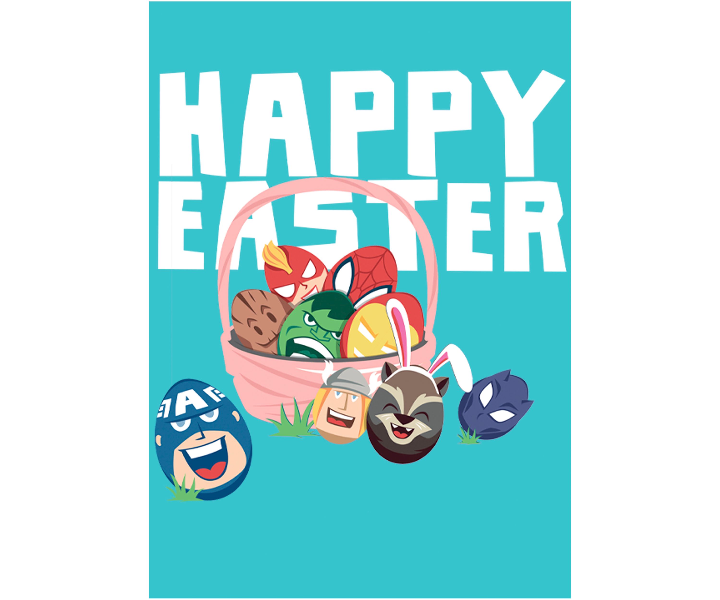 Girls 4-6x Easter Basket Graphic T-Shirt