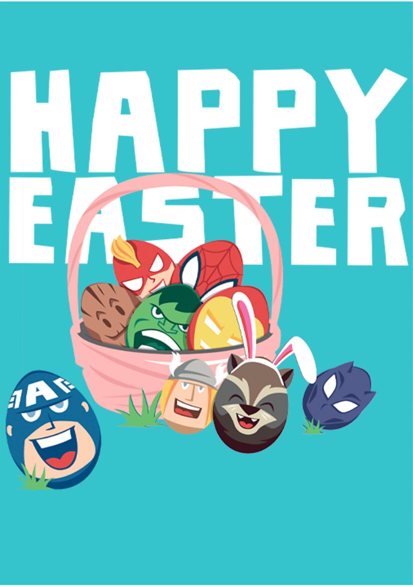 Girls 4-6x Easter Basket Graphic T-Shirt