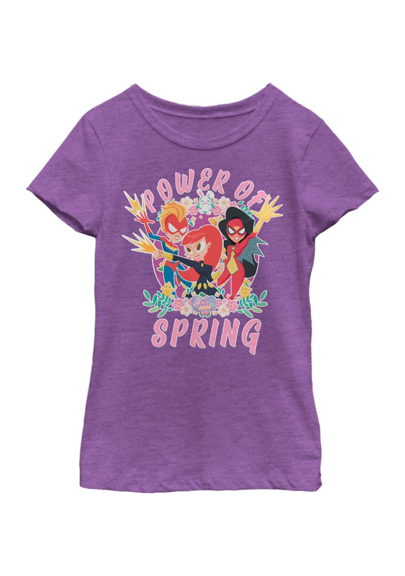 Girls 4-6x Power Of Spring Graphic T-Shirt