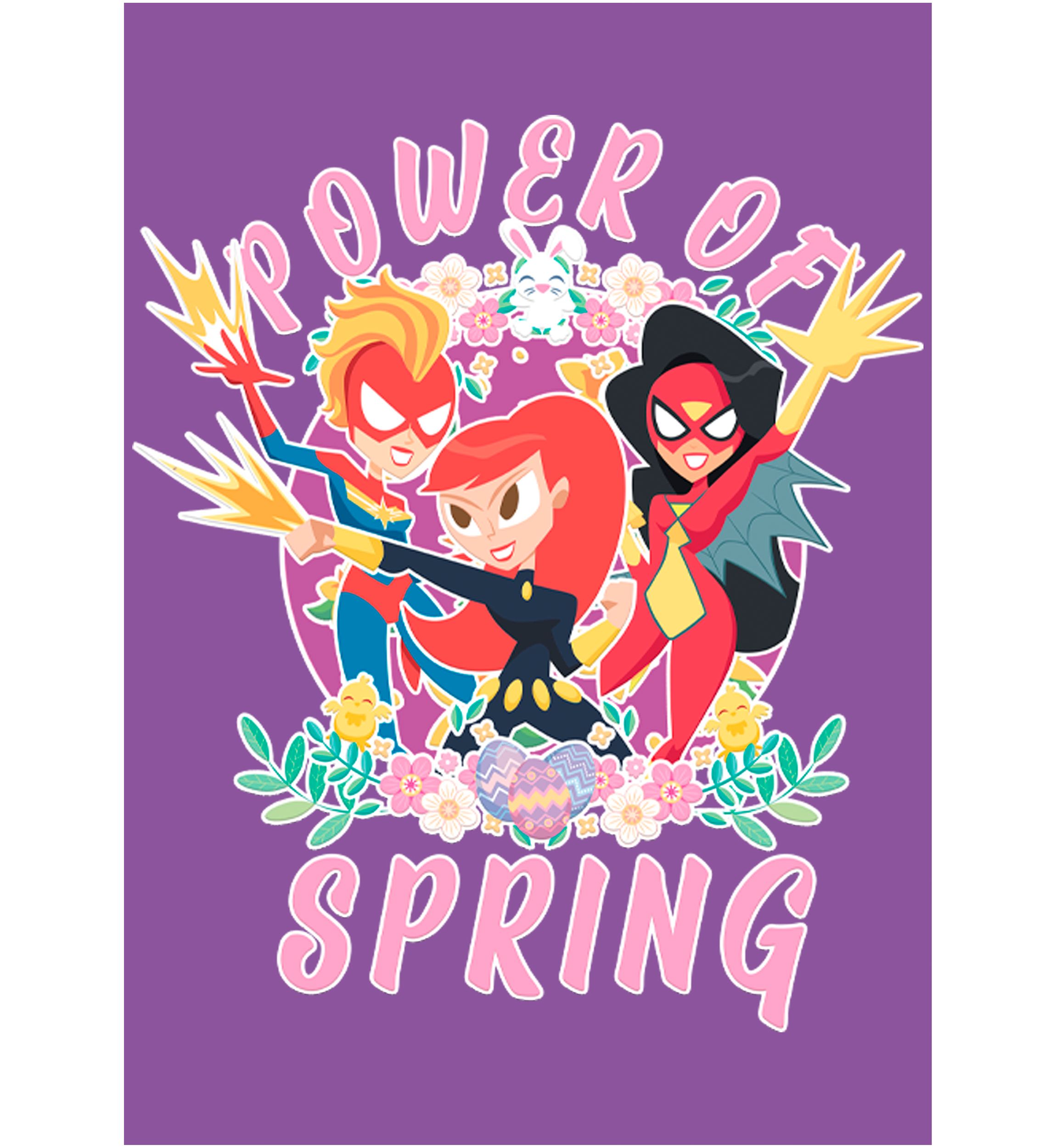 Girls 4-6x Power Of Spring Graphic T-Shirt