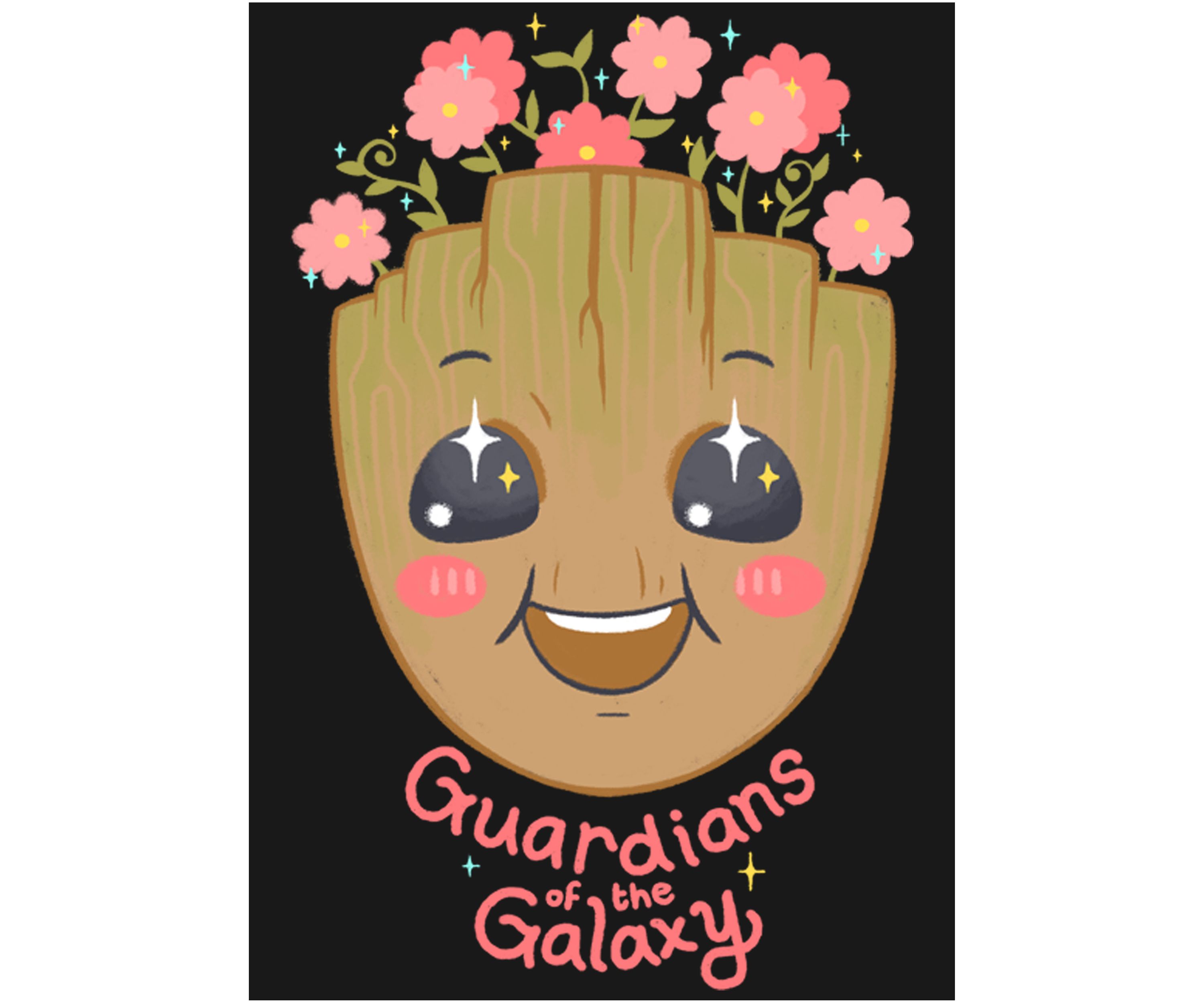 Girls 4-6x Groot in Bloom Graphic T-Shirt