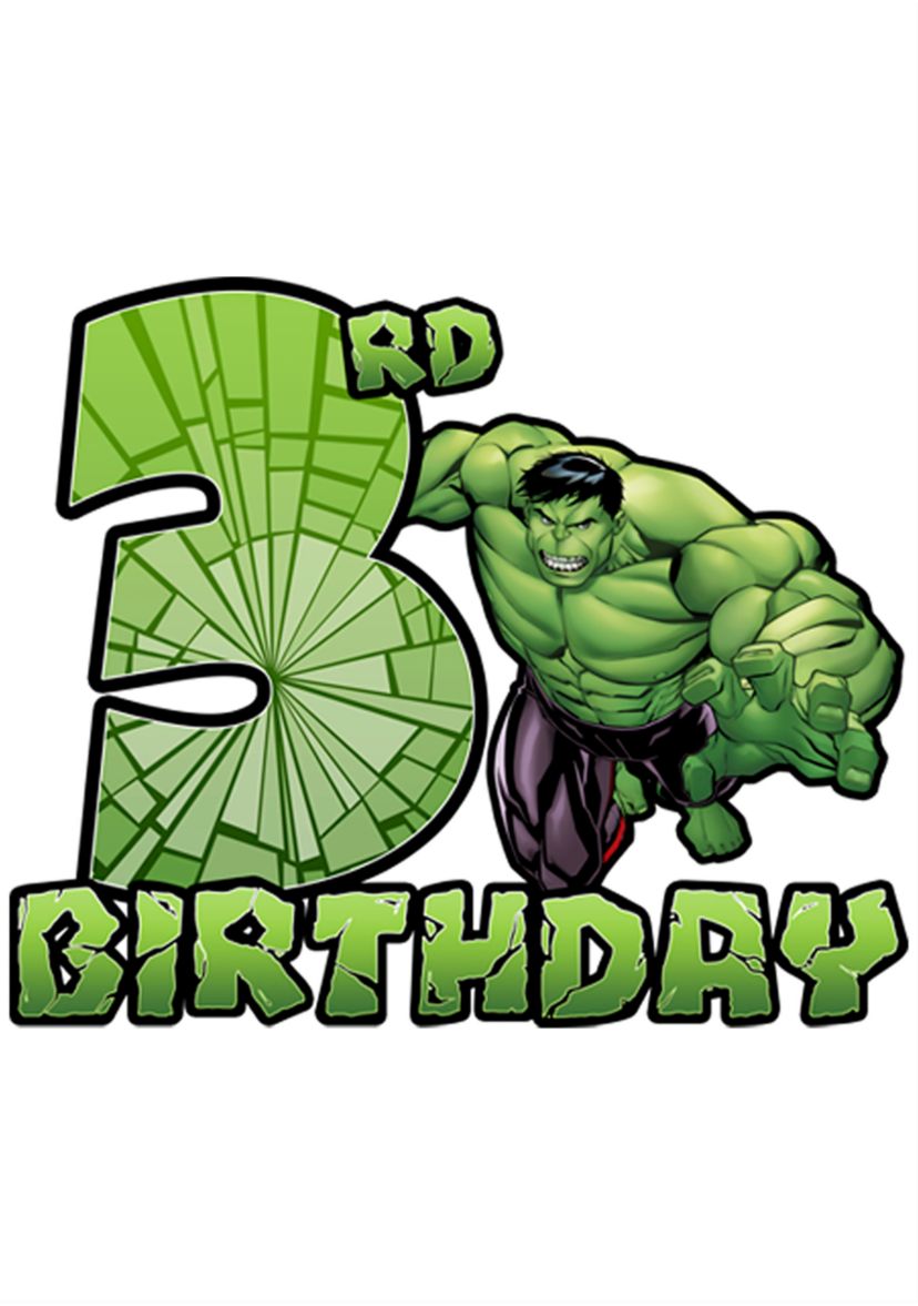 Girls 46x Marvel Smash 3rd Bday Graphic Top