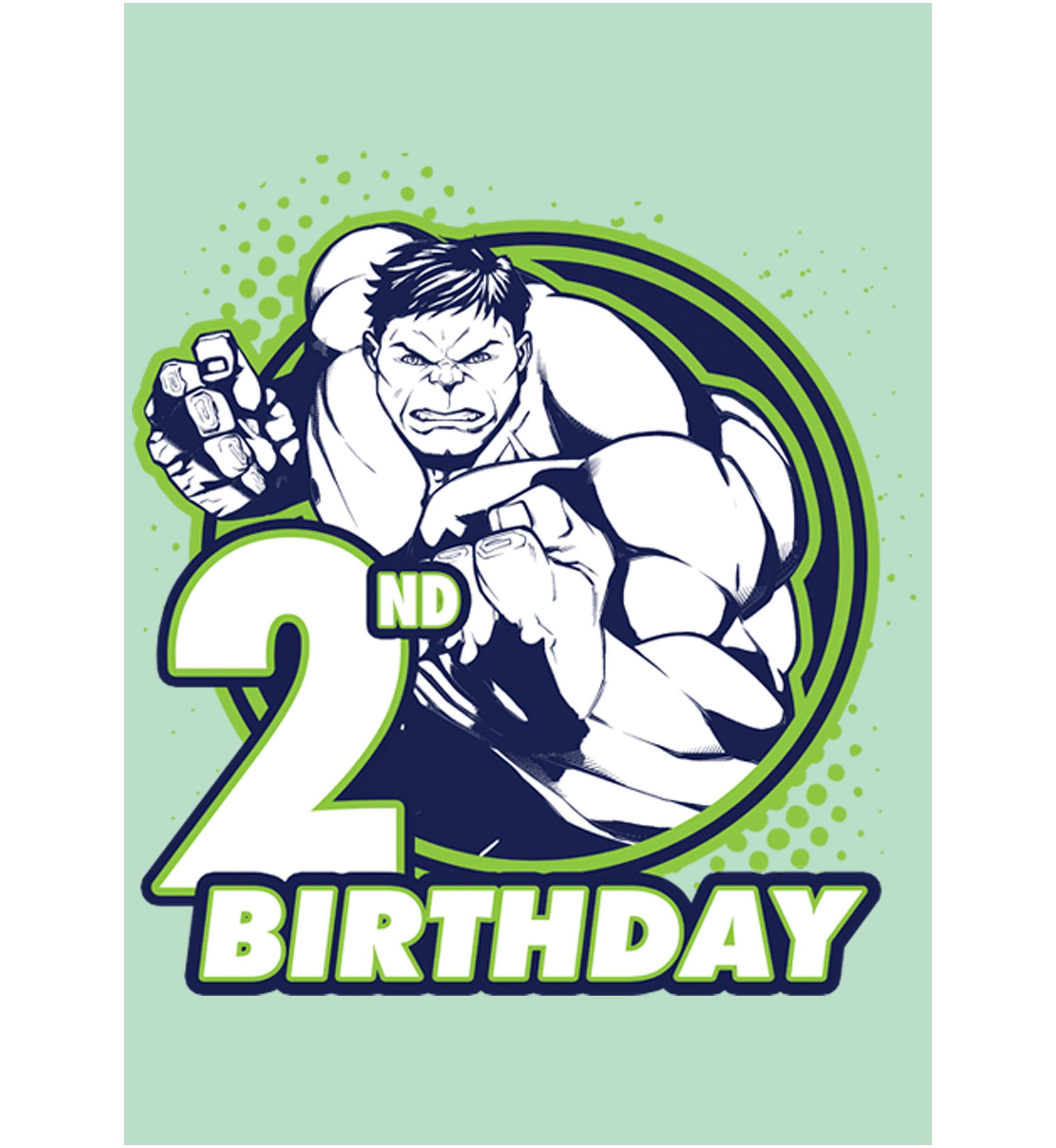 Girls 46x Marvel Hulk 2nd Badge Graphic Top