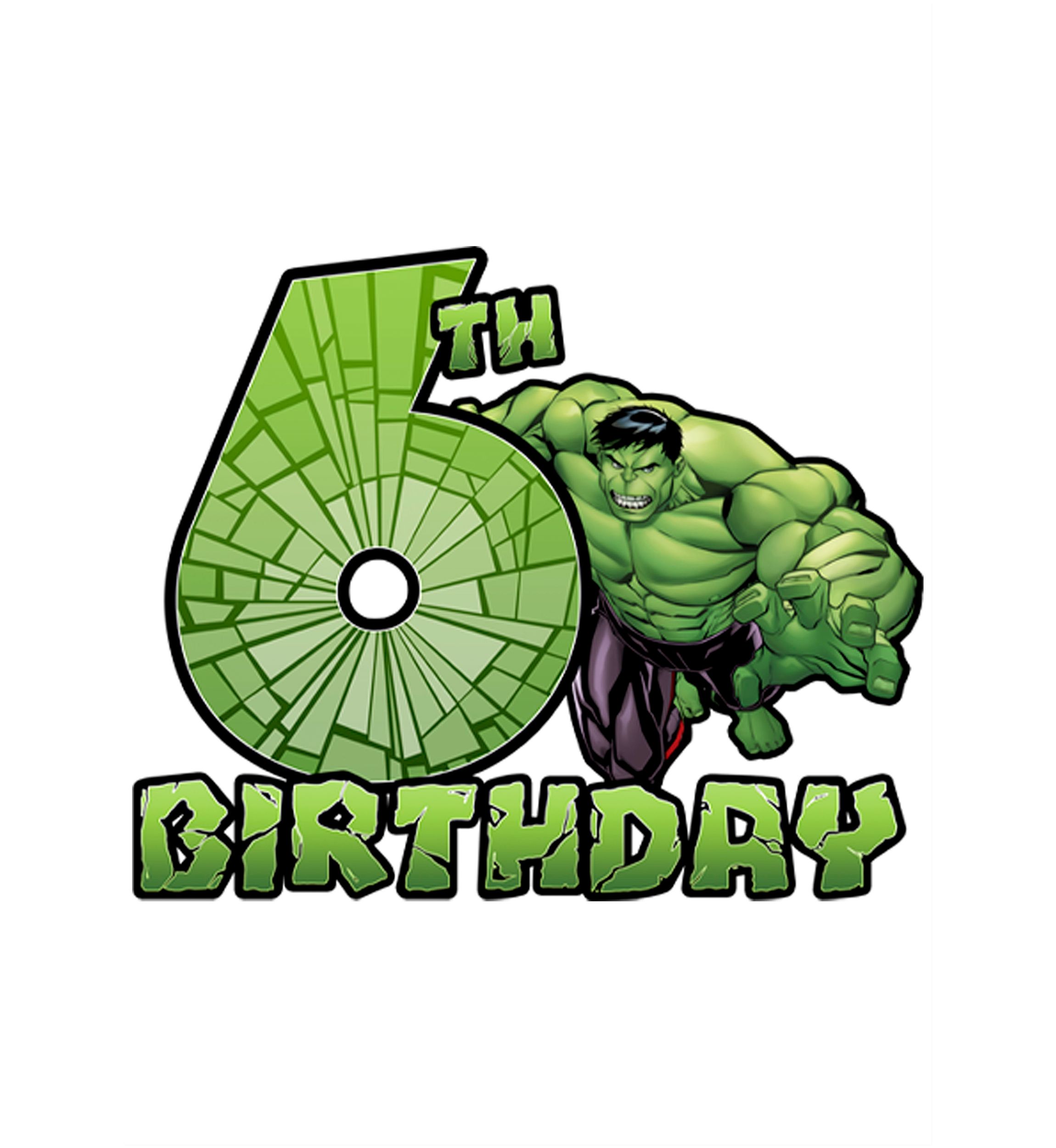 Girls 46x Marvel Smash 6th Bday Graphic Top