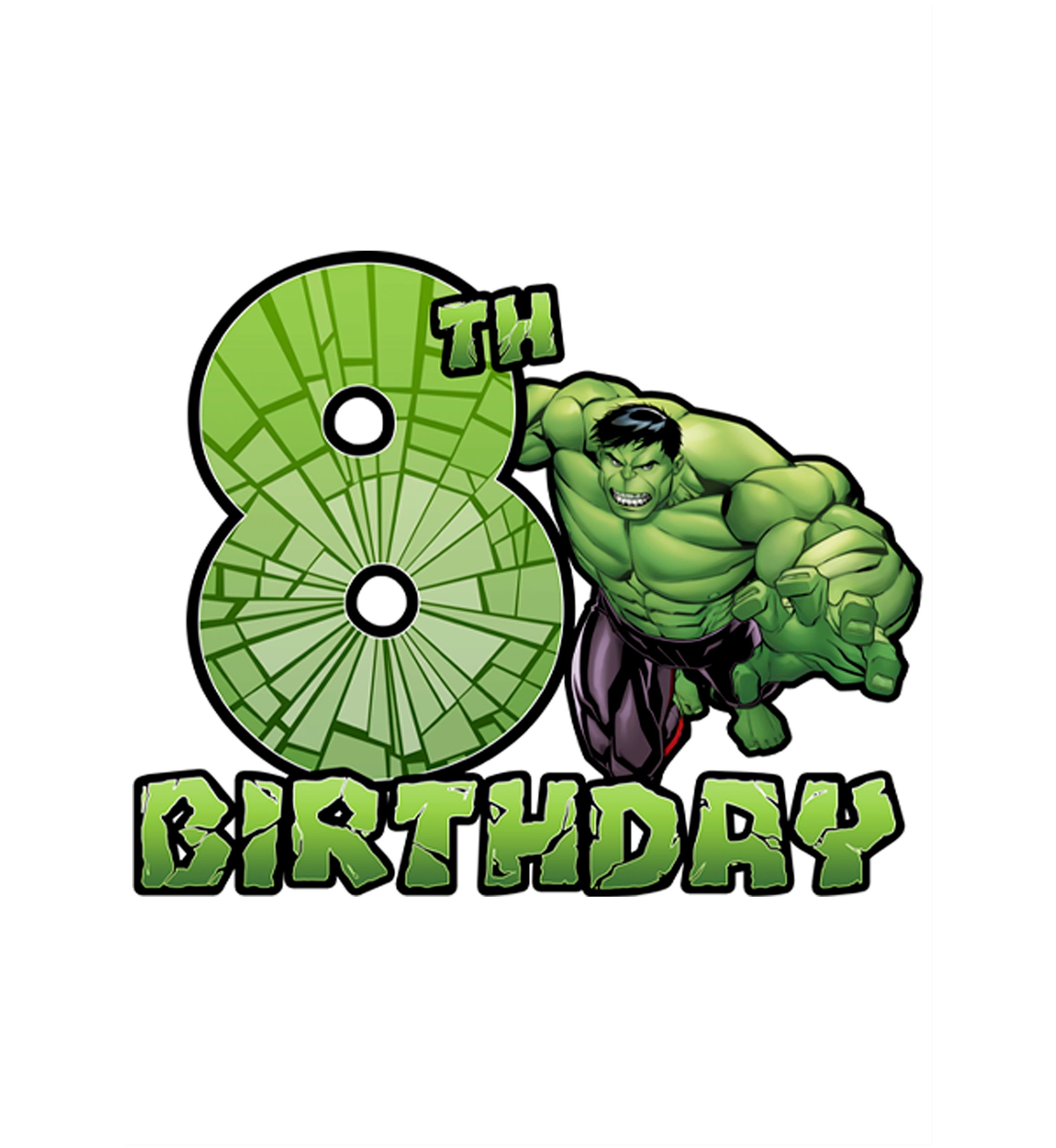 Girls 46x Marvel Smash 8th Bday Graphic Top