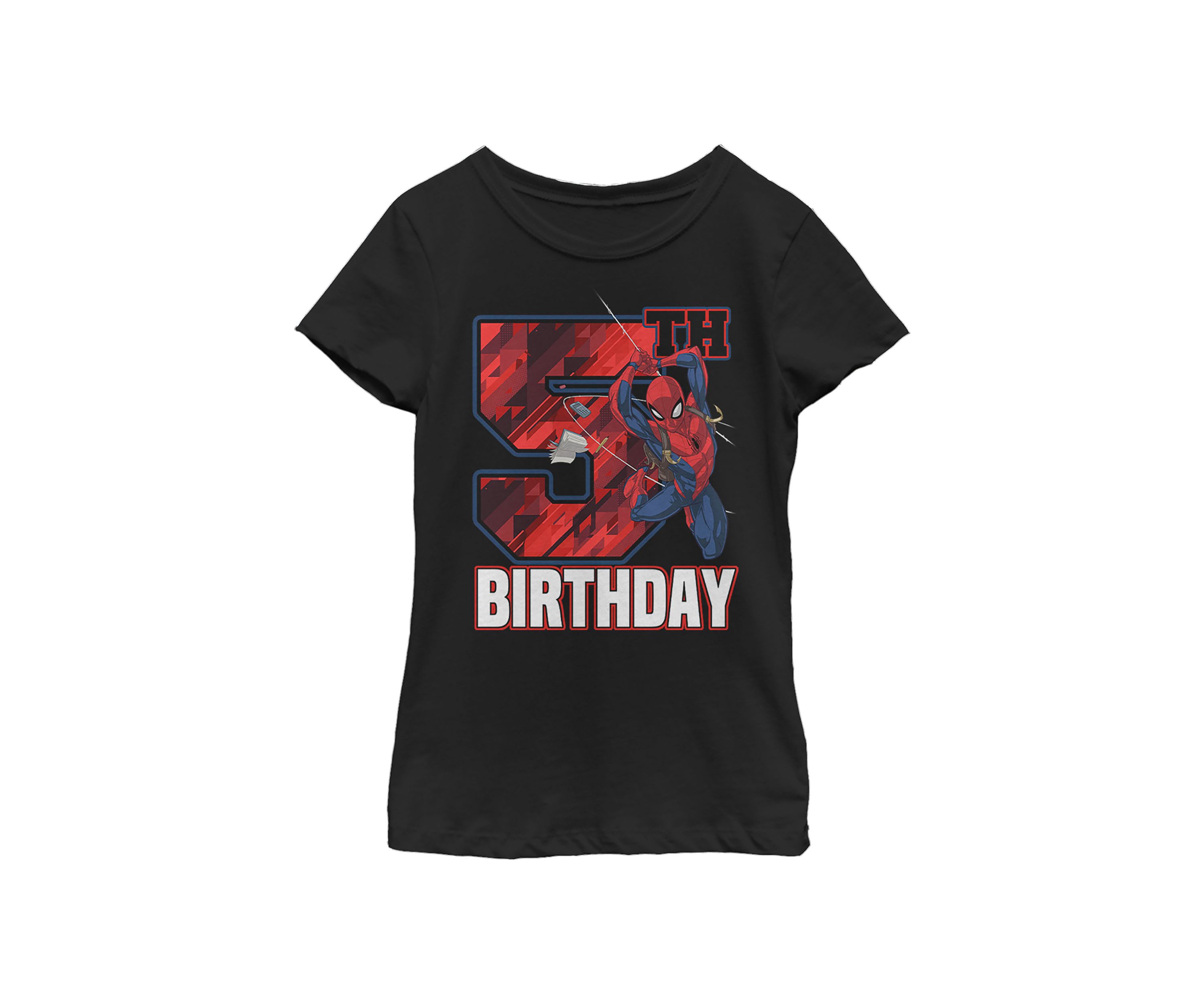 Girls 46x Marvel Swinging Five Graphic Top