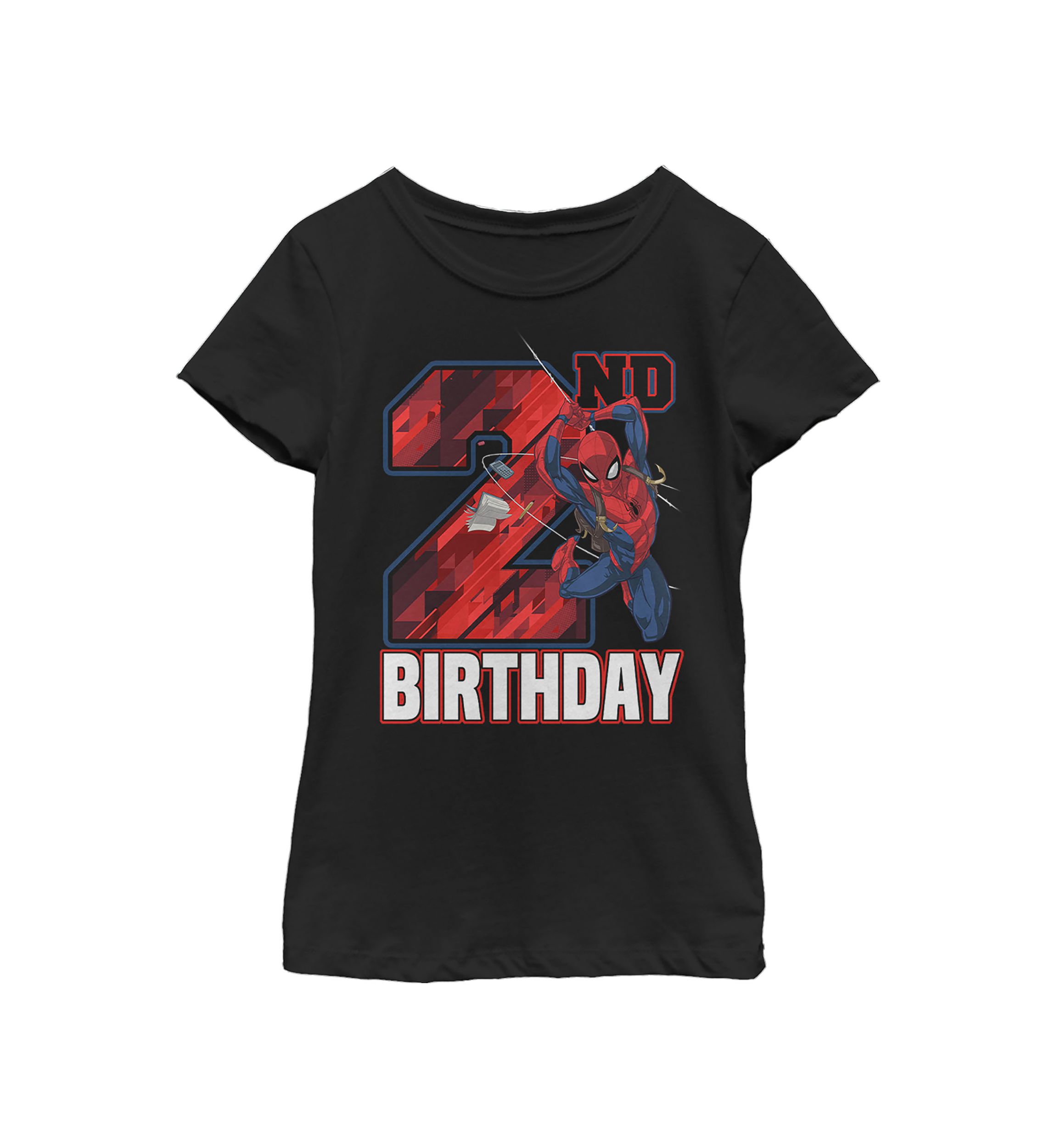 Girls 46x Marvel Swinging Two Graphic Top