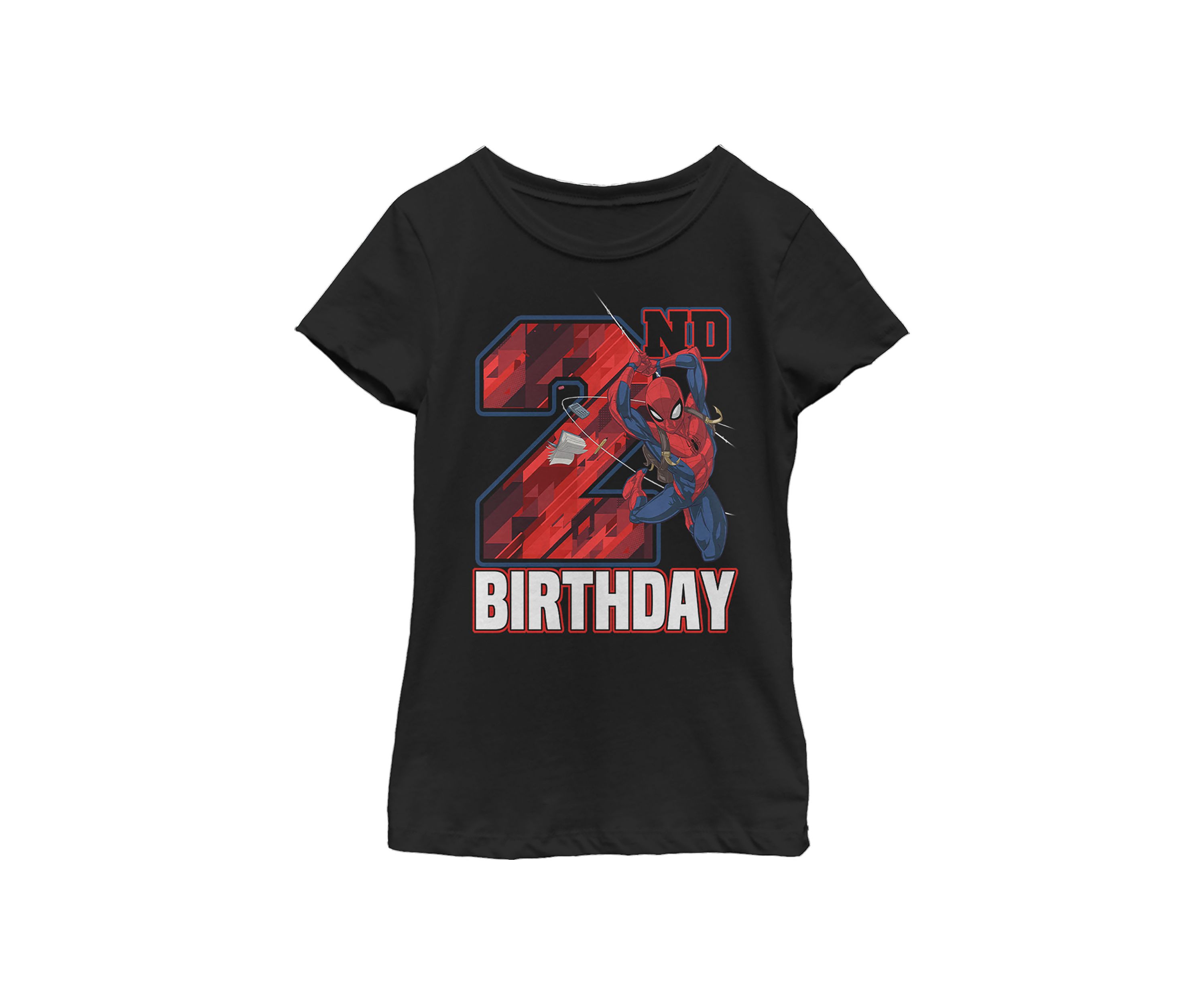 Girls 46x Marvel Swinging Two Graphic Top