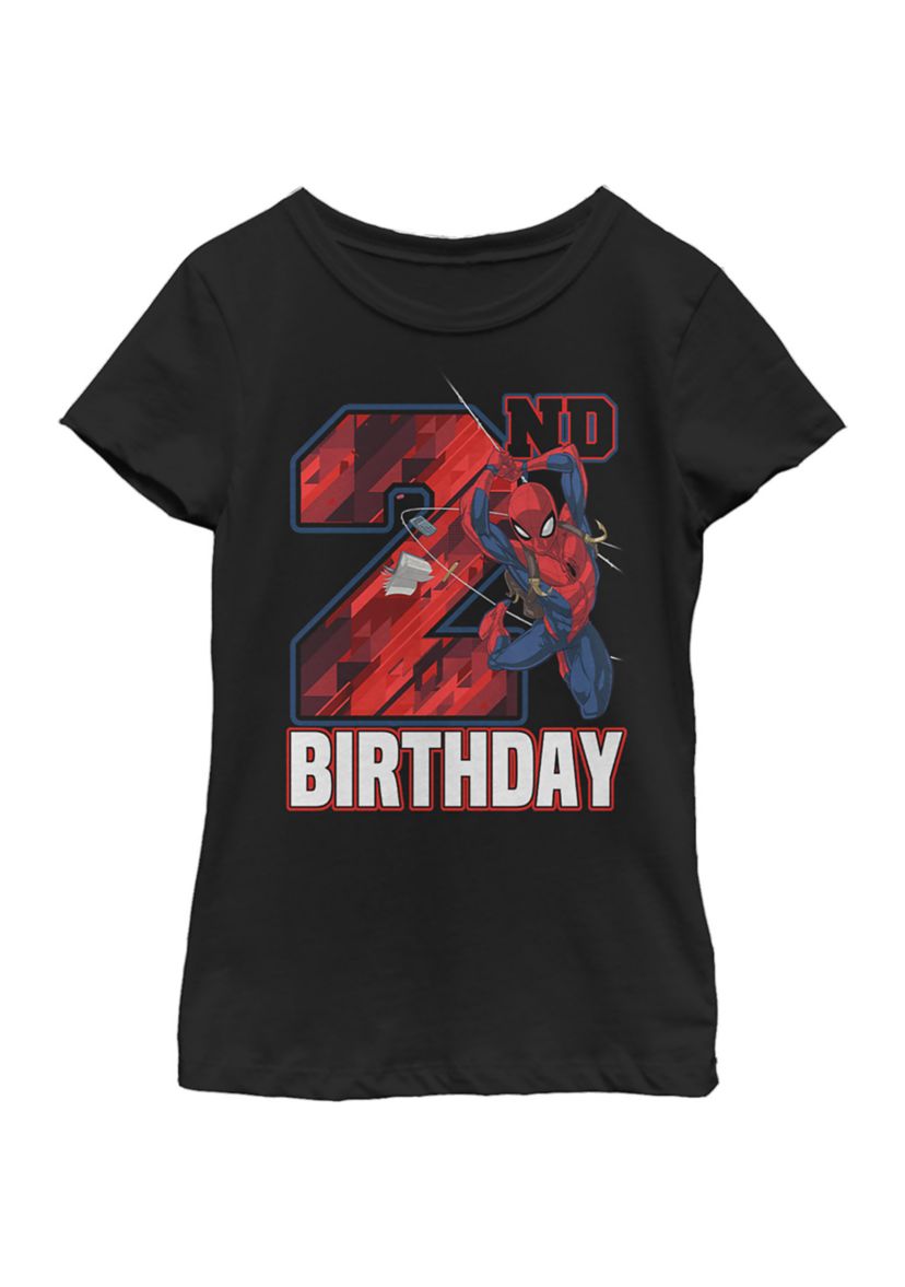 Girls 46x Marvel Swinging Two Graphic Top