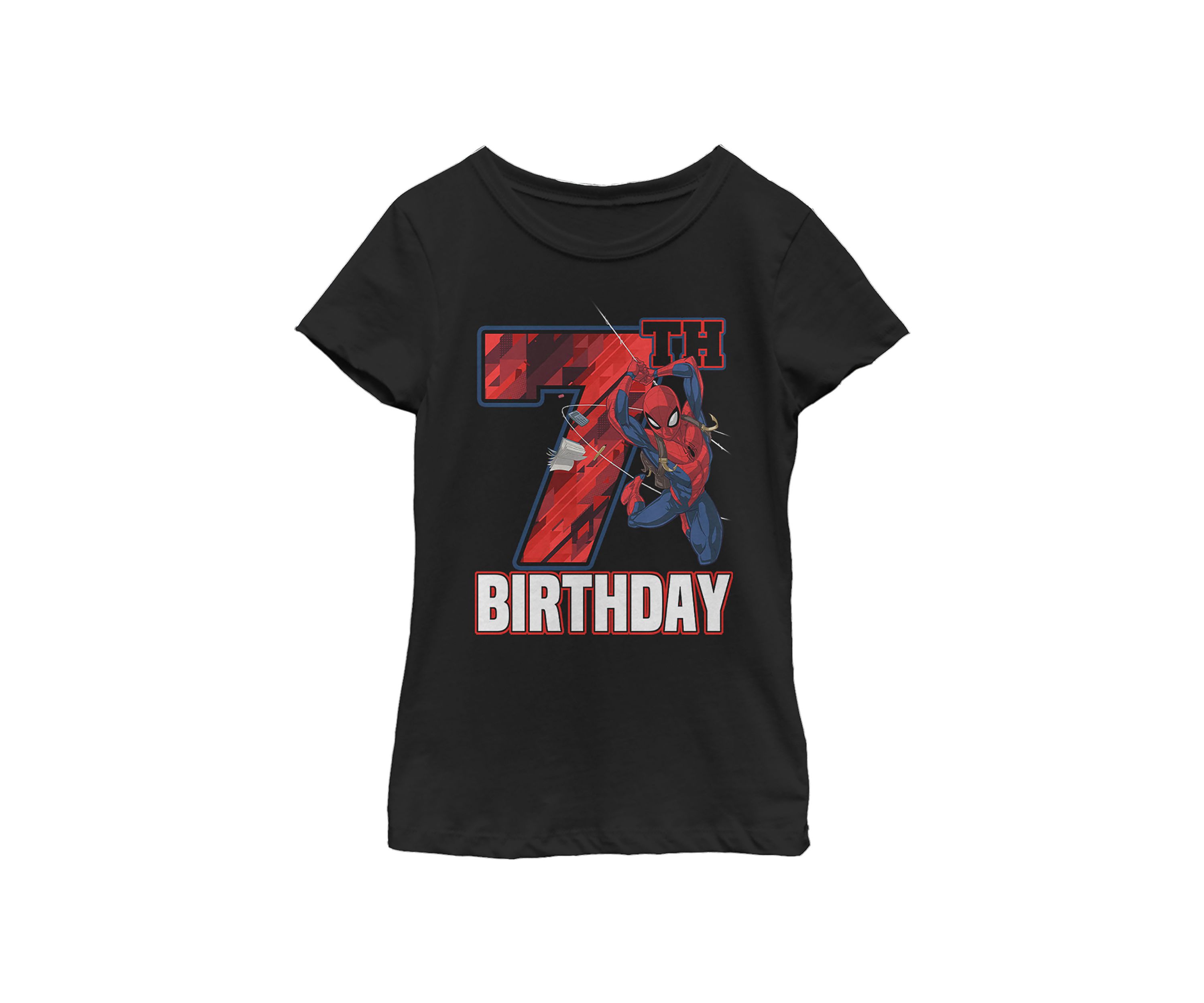 Girls 46x Marvel Swinging Seven Graphic Top