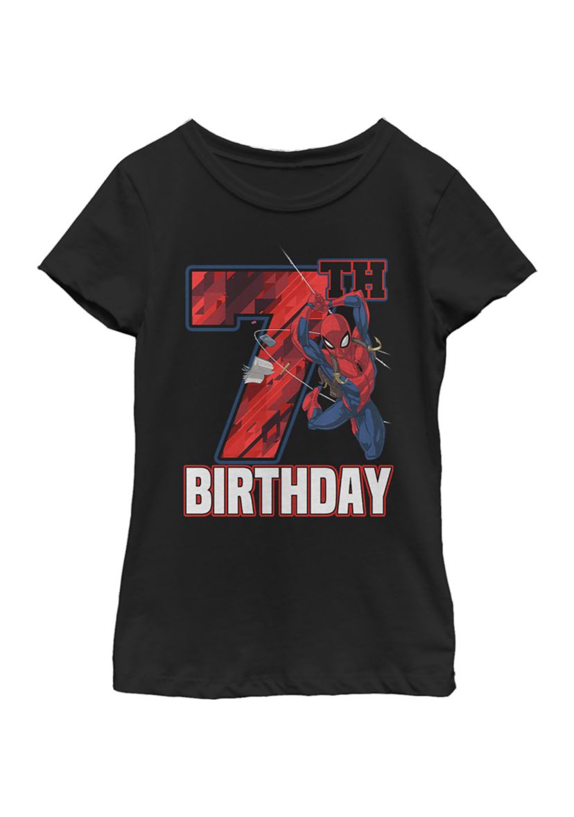 Girls 46x Marvel Swinging Seven Graphic Top
