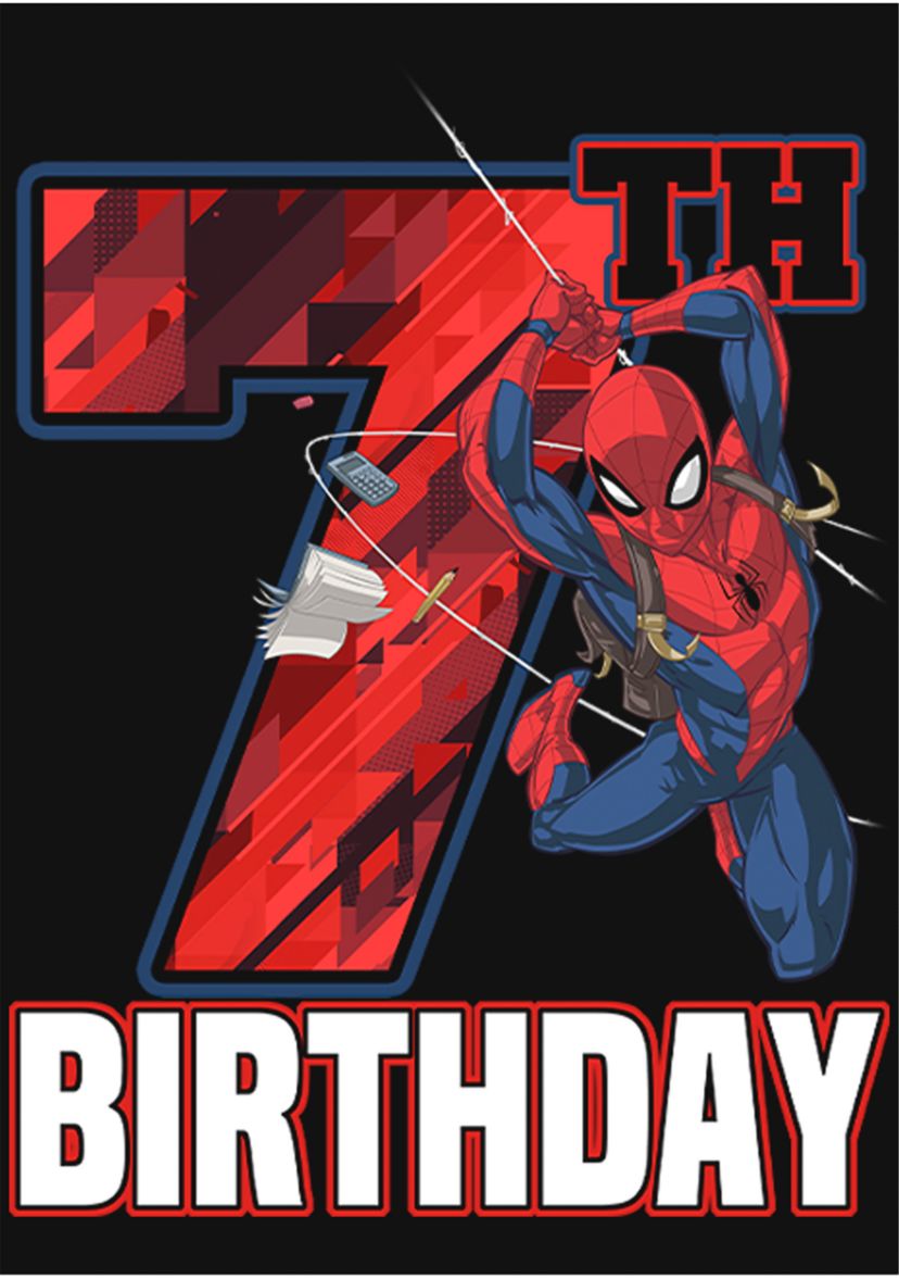 Girls 46x Marvel Swinging Seven Graphic Top