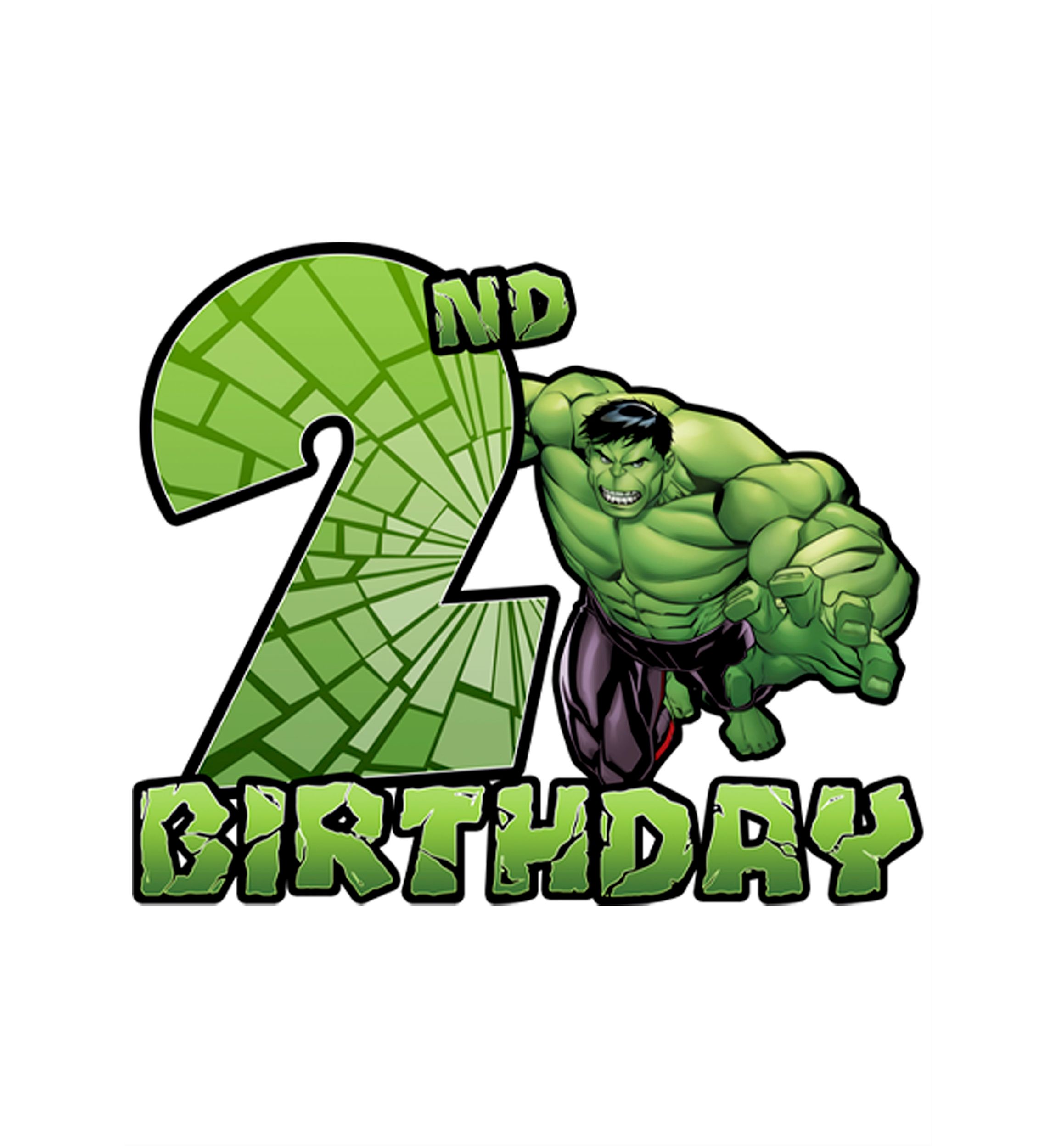 Girls 46x Marvel Smash 2nd Bday Graphic Top