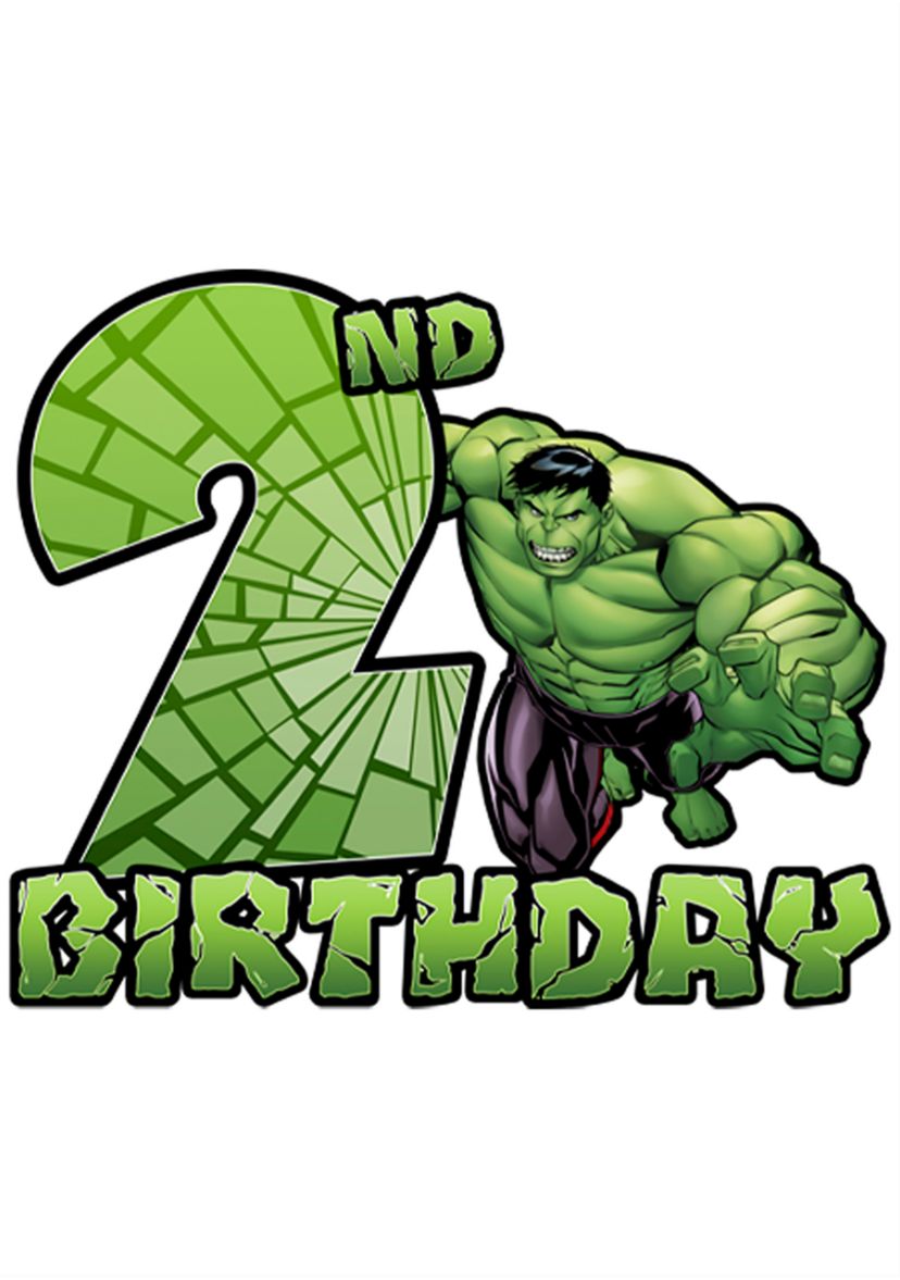 Girls 46x Marvel Smash 2nd Bday Graphic Top
