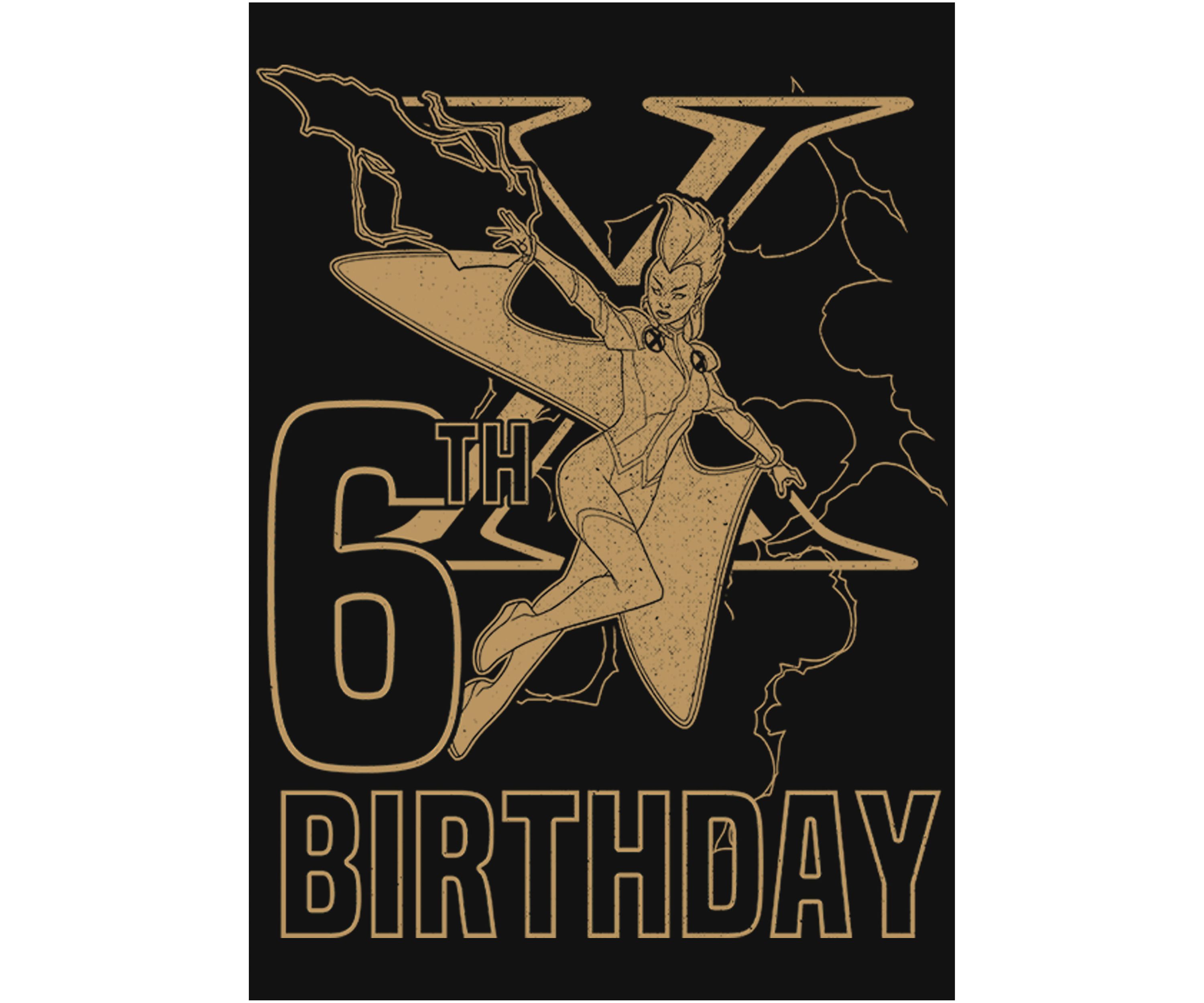 Girls 46x Marvel Sixth Lightening Graphic Top