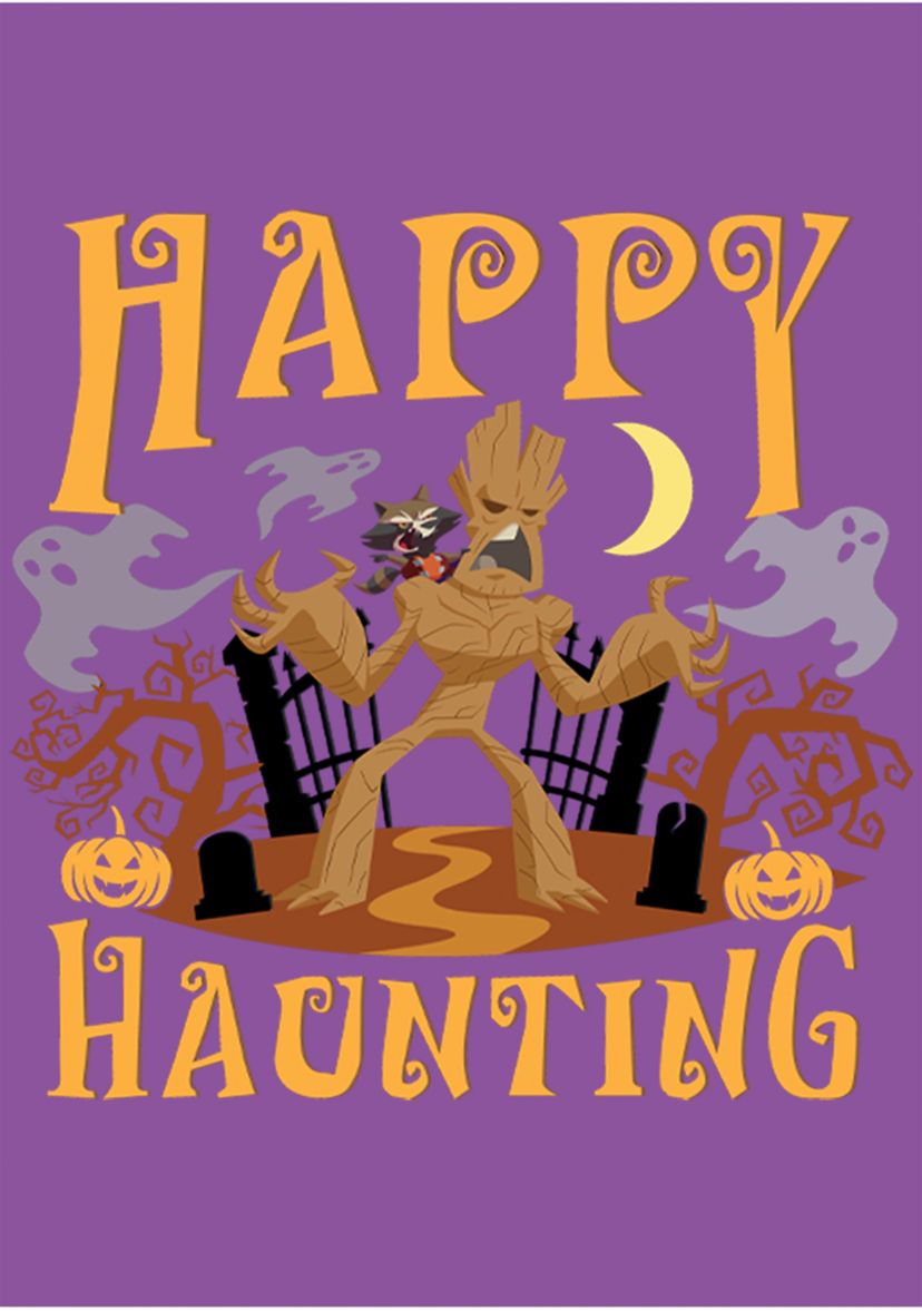 Girls 4-6x Happy Haunting Groot T-Shirt 