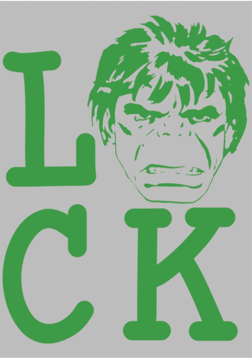 Girls 46x Marvel Hulk Luck Graphic Top