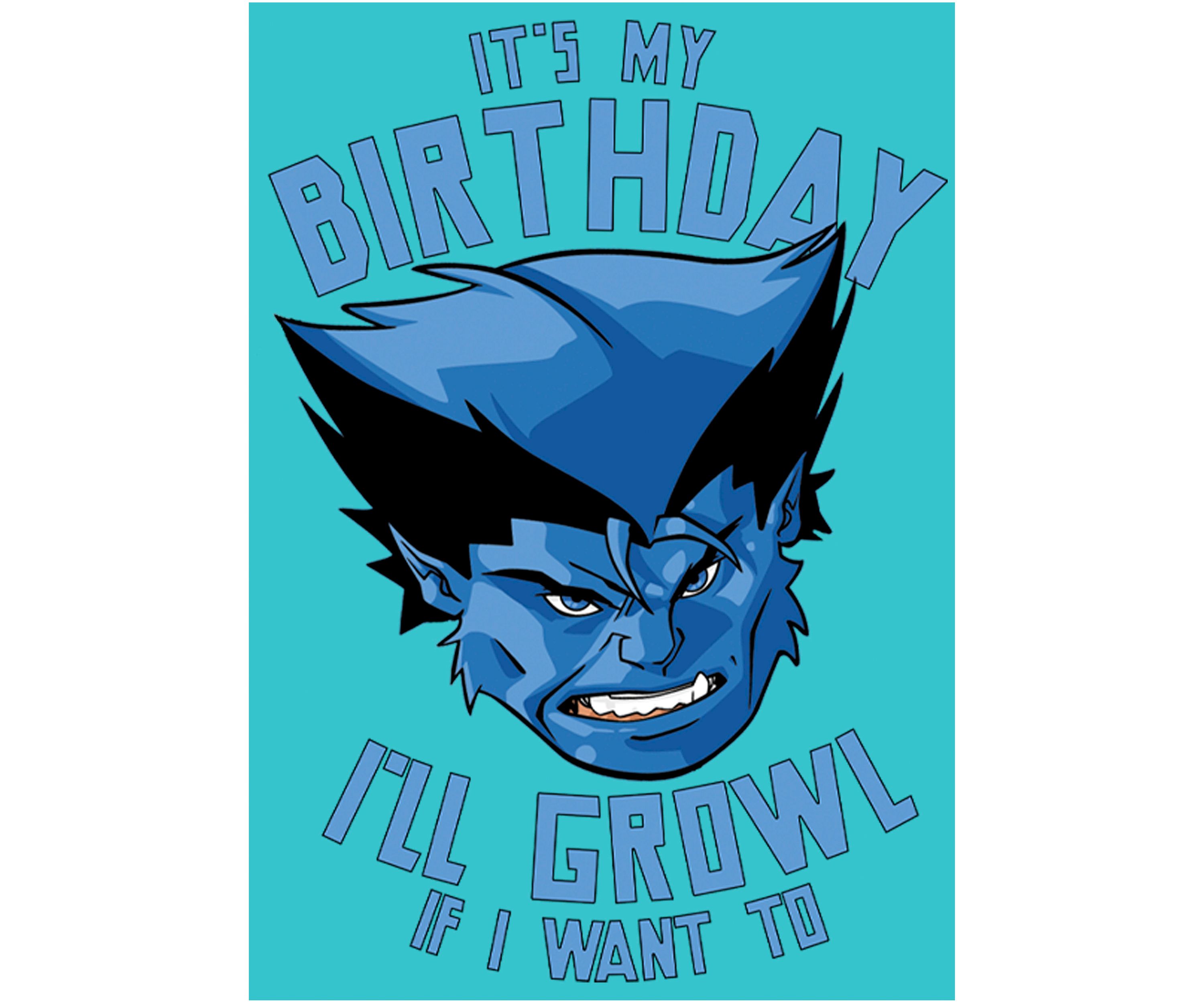 Girls 46x Marvel Birthday Growl Graphic Top