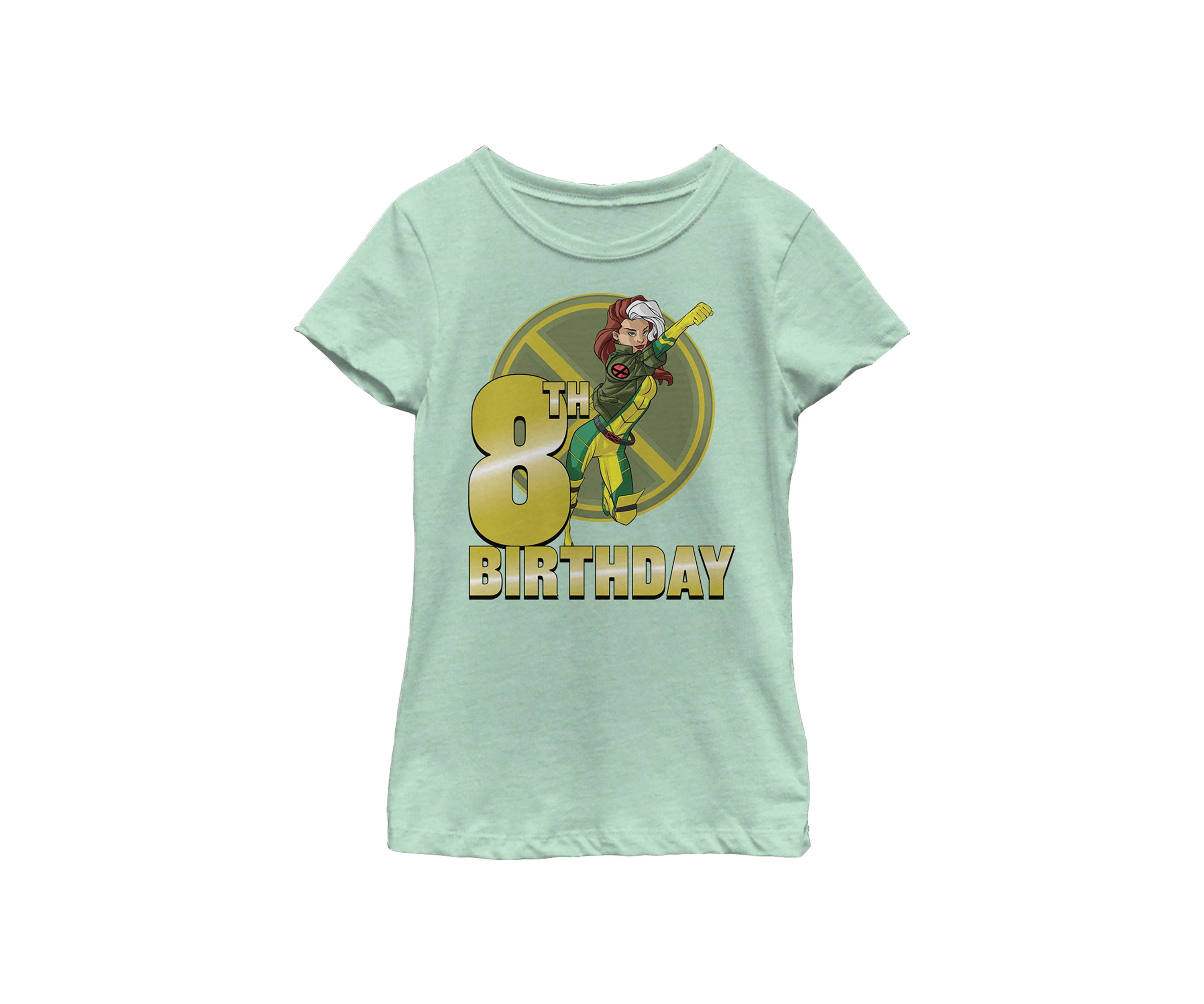 Girls 46x Marvel 8th Rogue Birthday Graphic Top