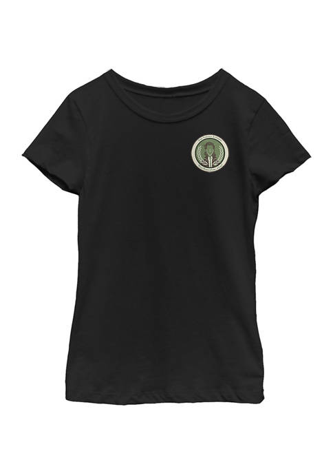 Girls 4-6x Badge Graphic T-Shirt