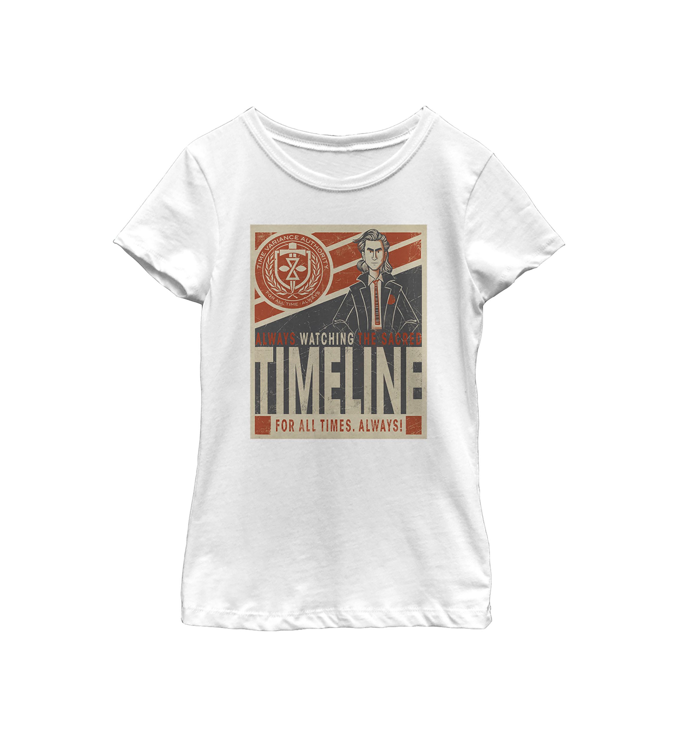 Girls 4-6x Always Watching Graphic T-Shirt