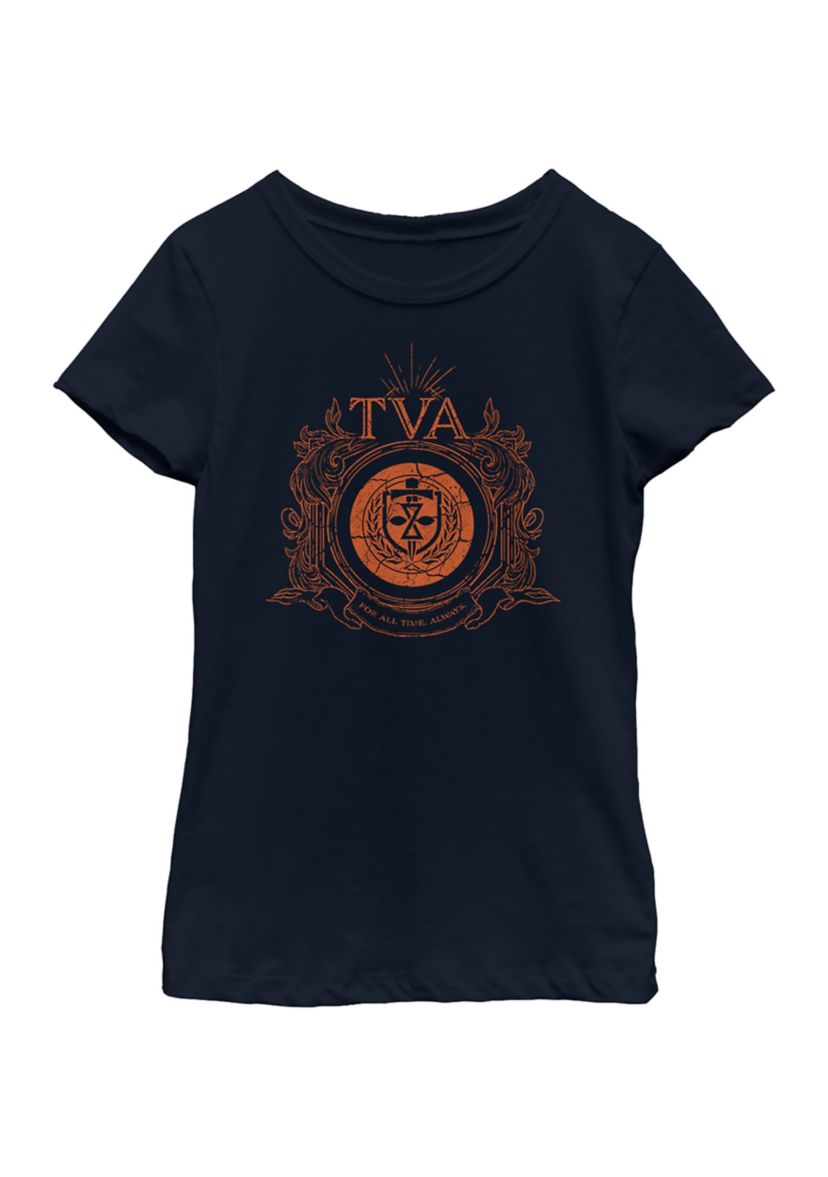 Girls 4-6x TVA Badge Graphic T-Shirt