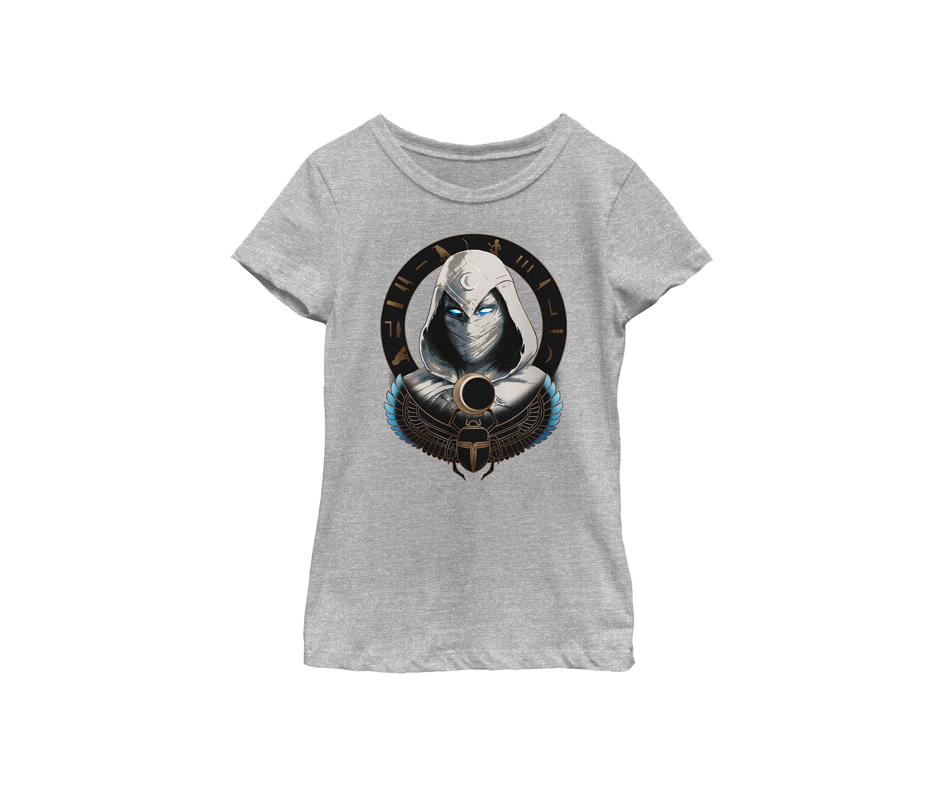 Moon Knight Mask Badge Graphic T-Shirt