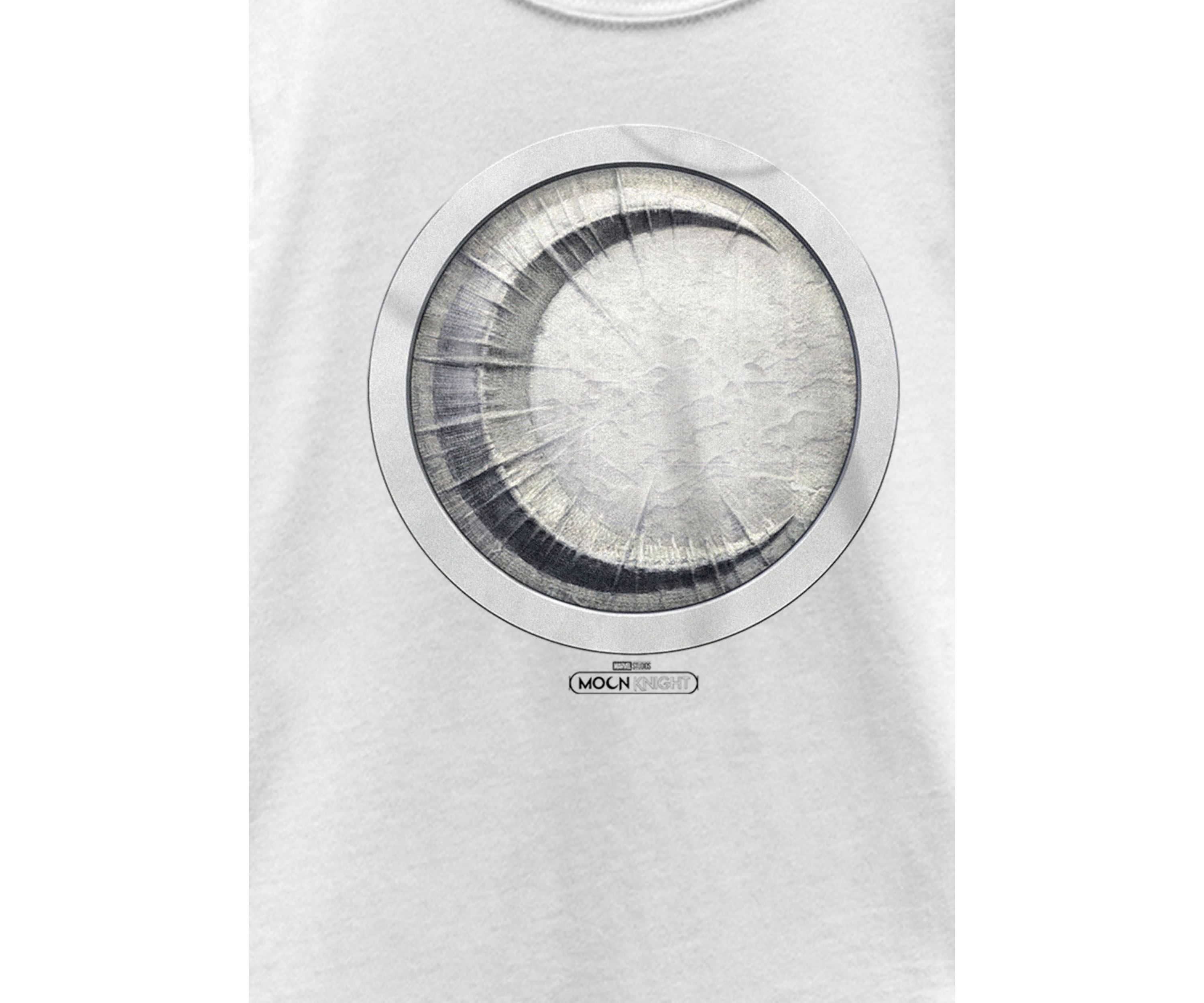 Moon Silver Icon Graphic T-Shirt