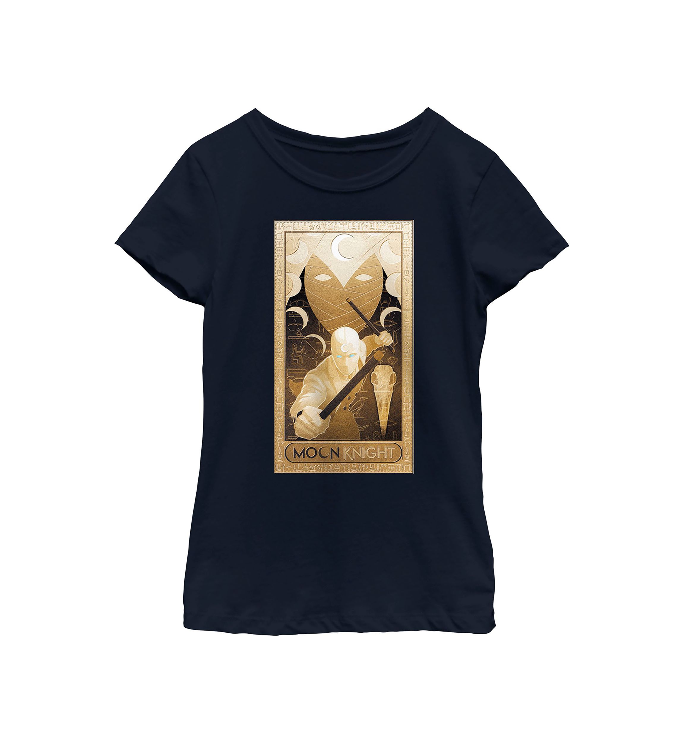Gold Glyphs Poster Graphic T-Shirt