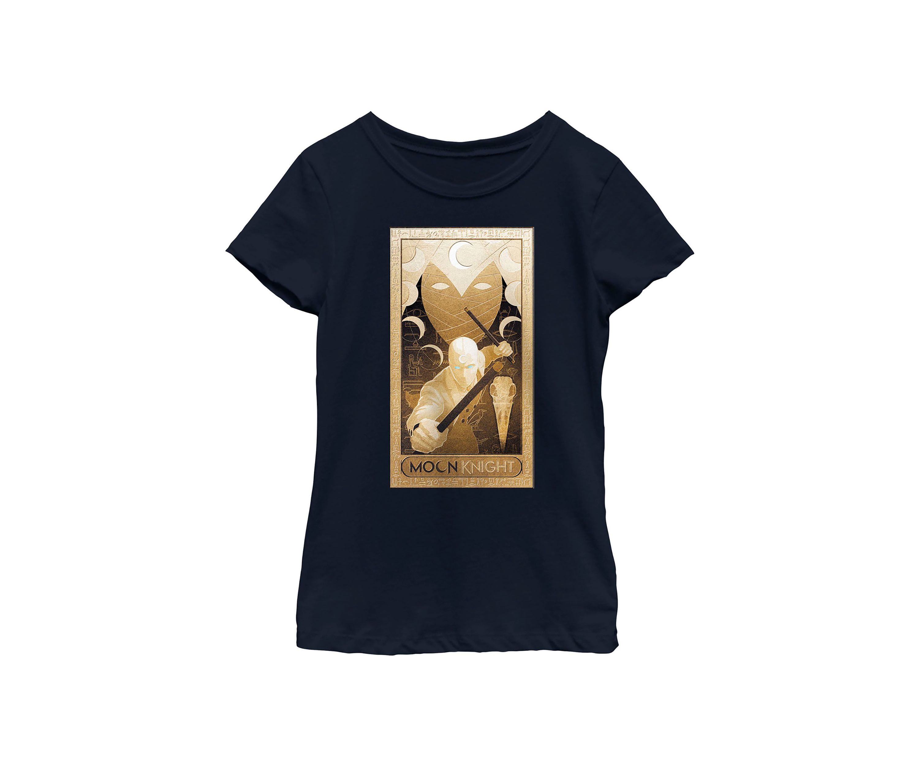 Gold Glyphs Poster Graphic T-Shirt