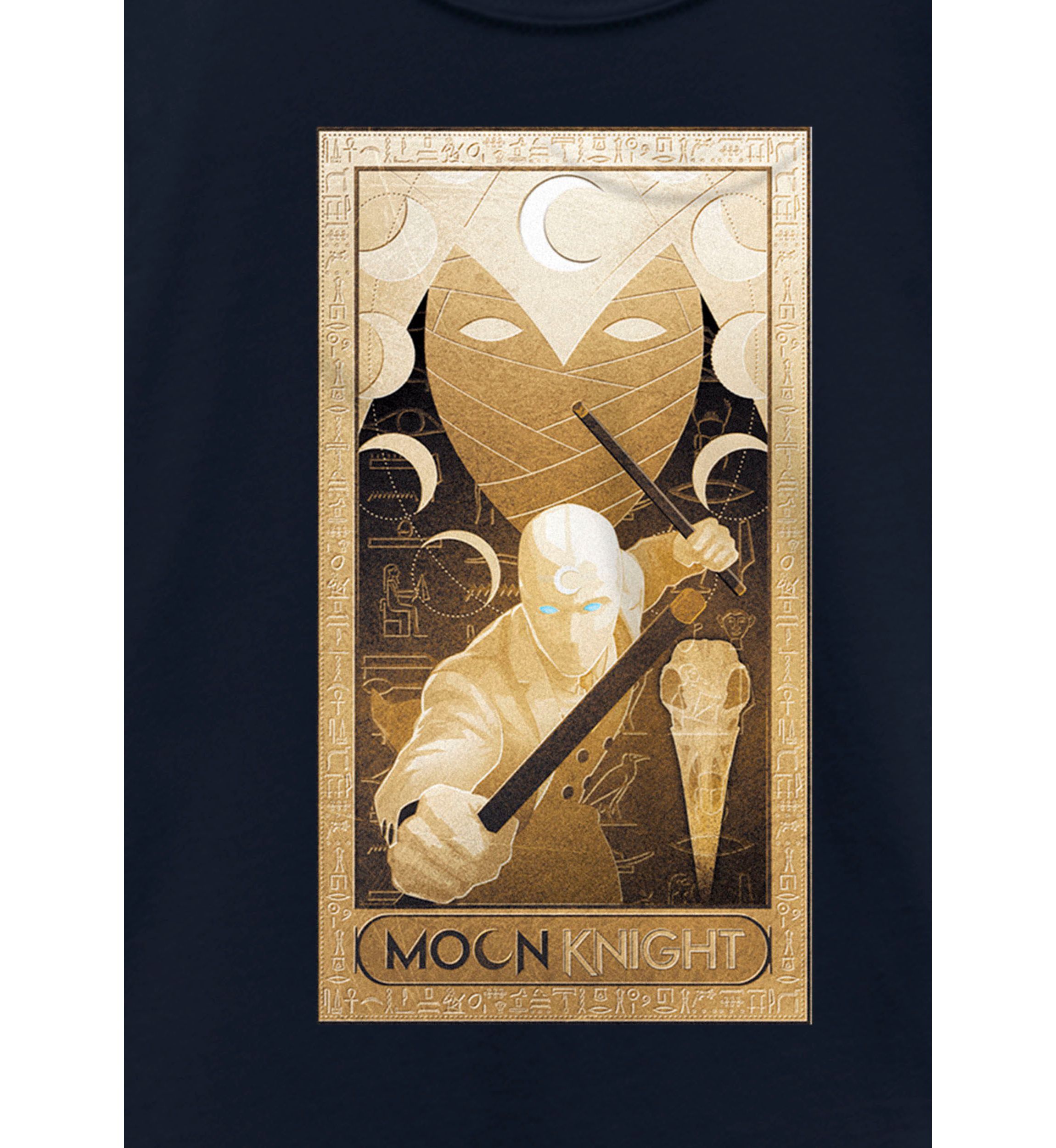 Gold Glyphs Poster Graphic T-Shirt
