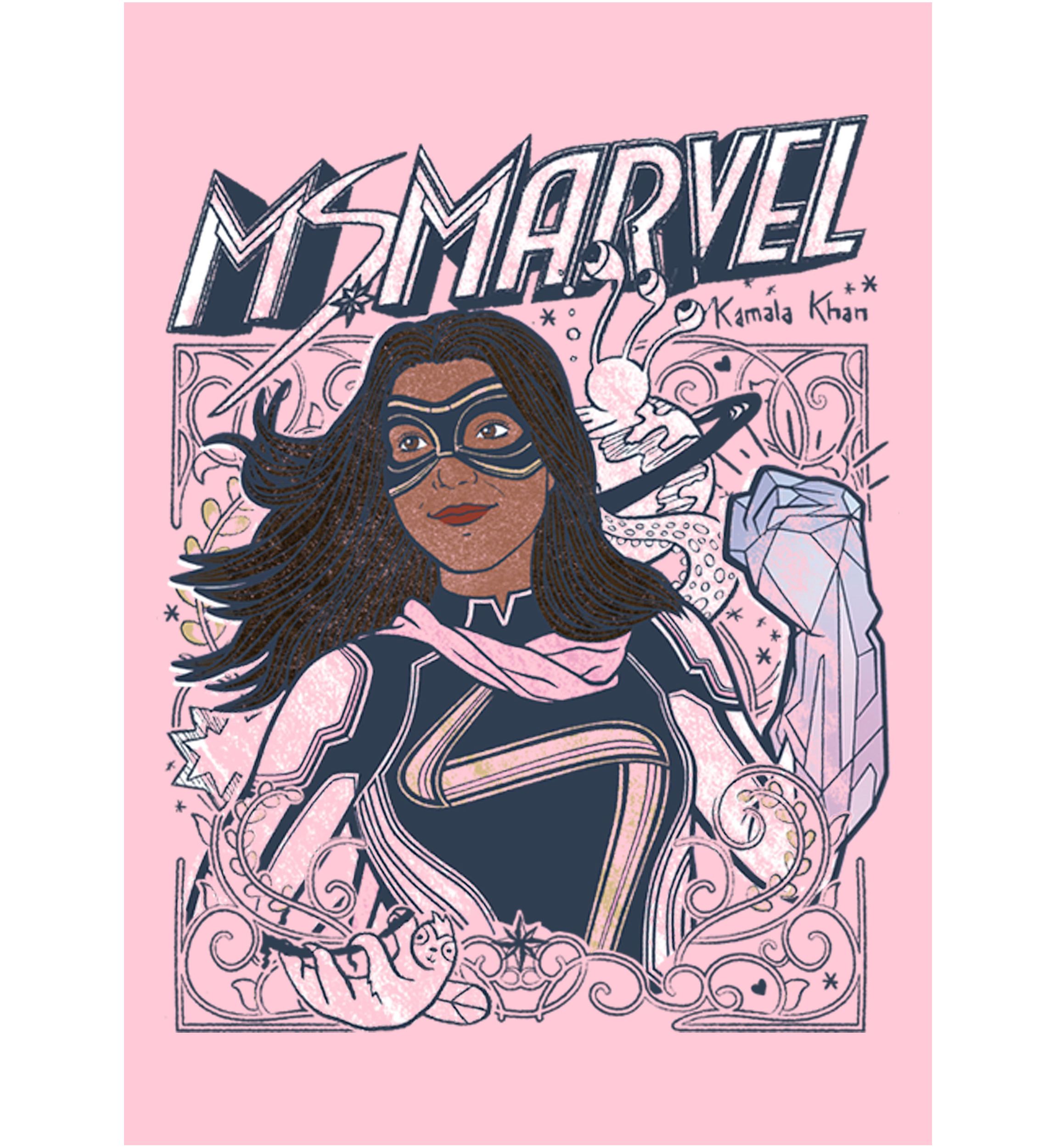 Doodle Kamala Graphic T-Shirt