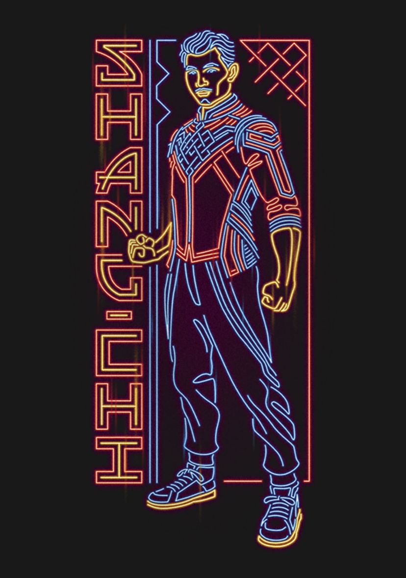 Neon Chi Graphic T-Shirt