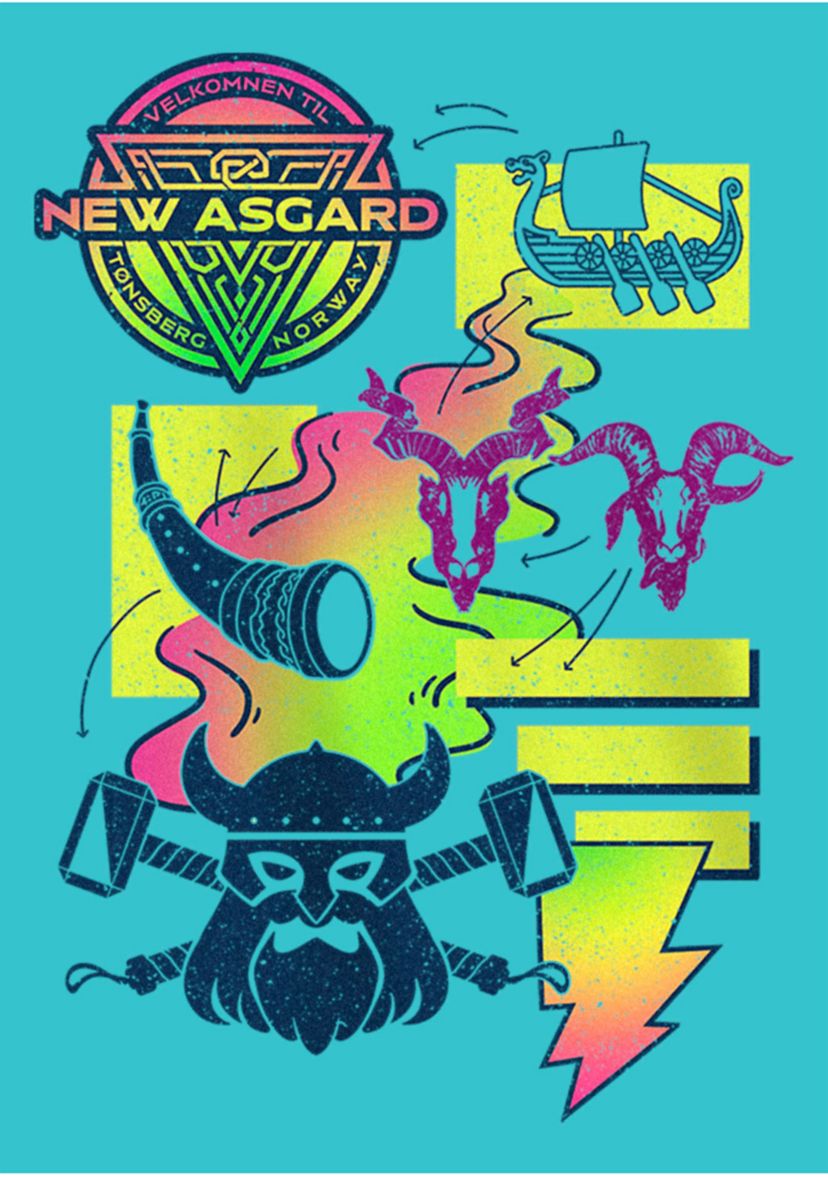 New Asgard Graphic T-Shirt
