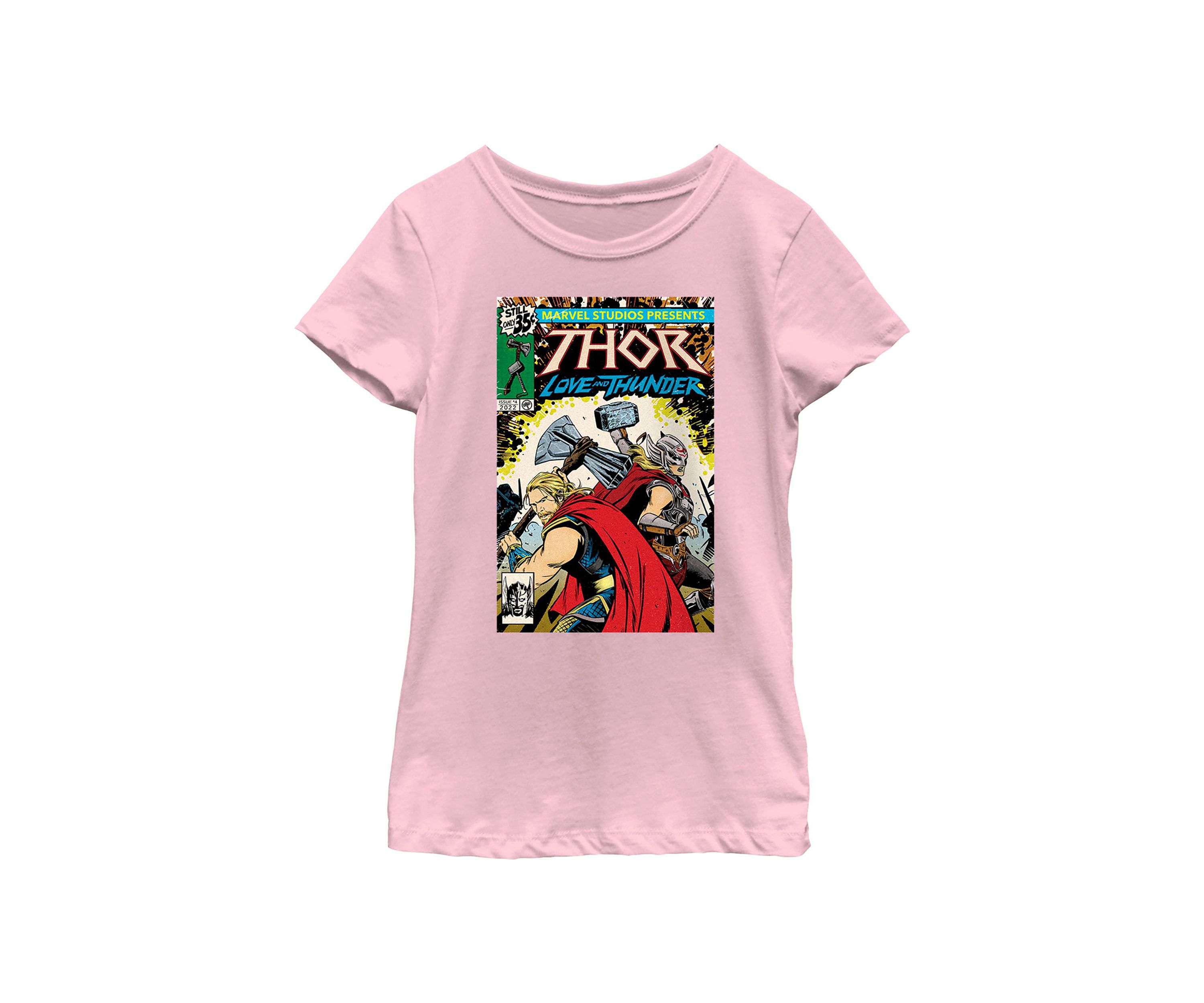 Two Thors Comic Cover Graphic T-Shirt