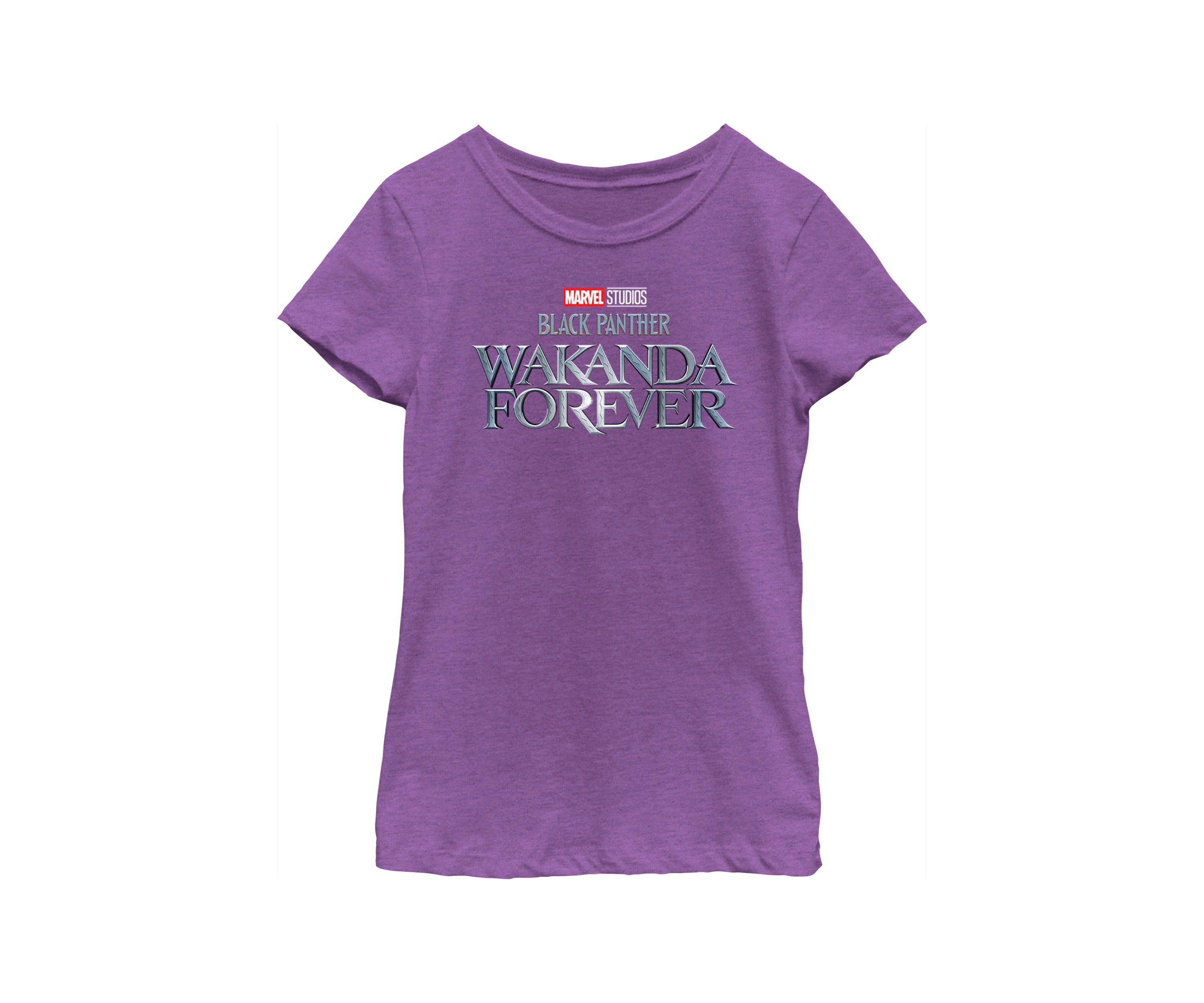 Wakanda Forever Metal Graphic T-Shirt