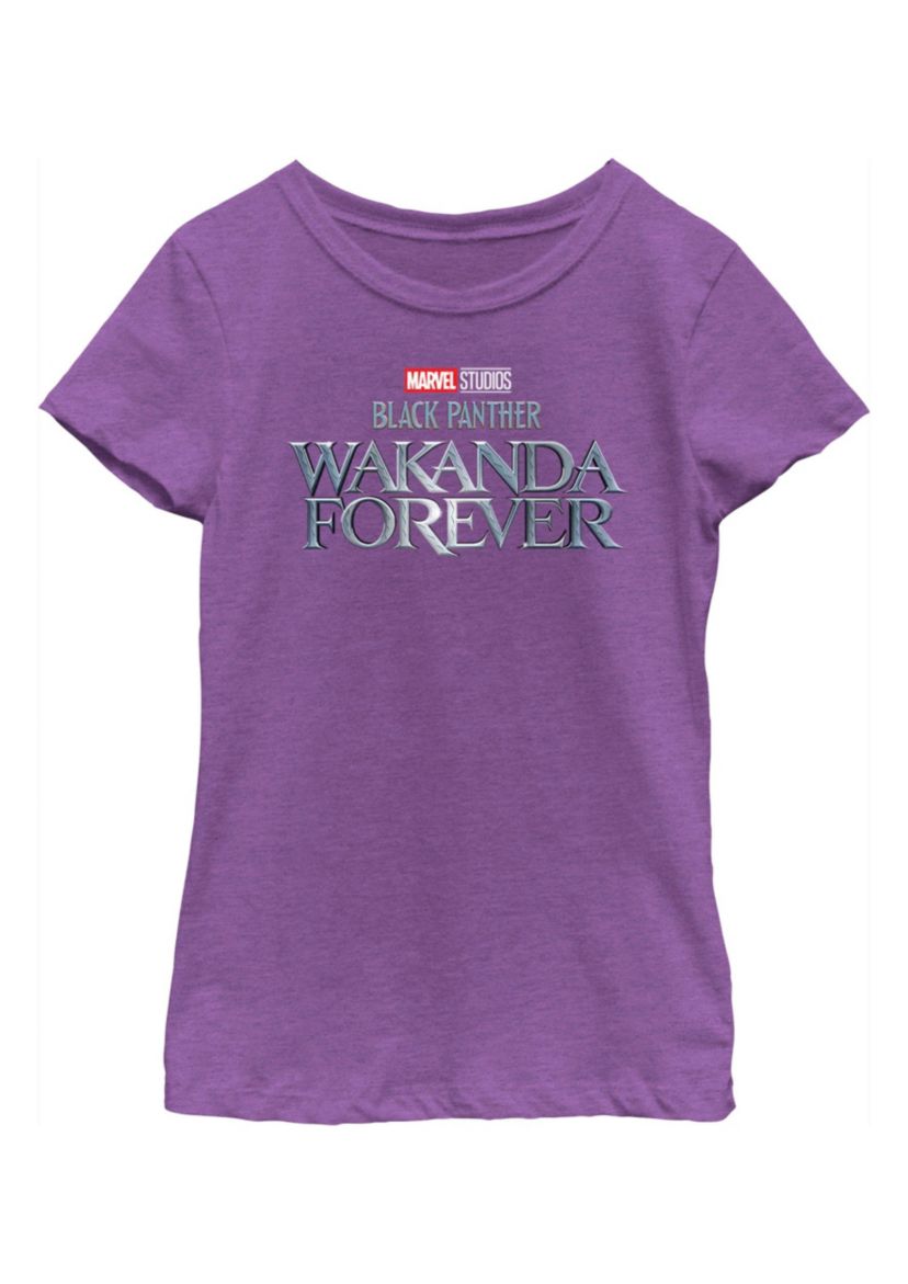 Wakanda Forever Metal Graphic T-Shirt