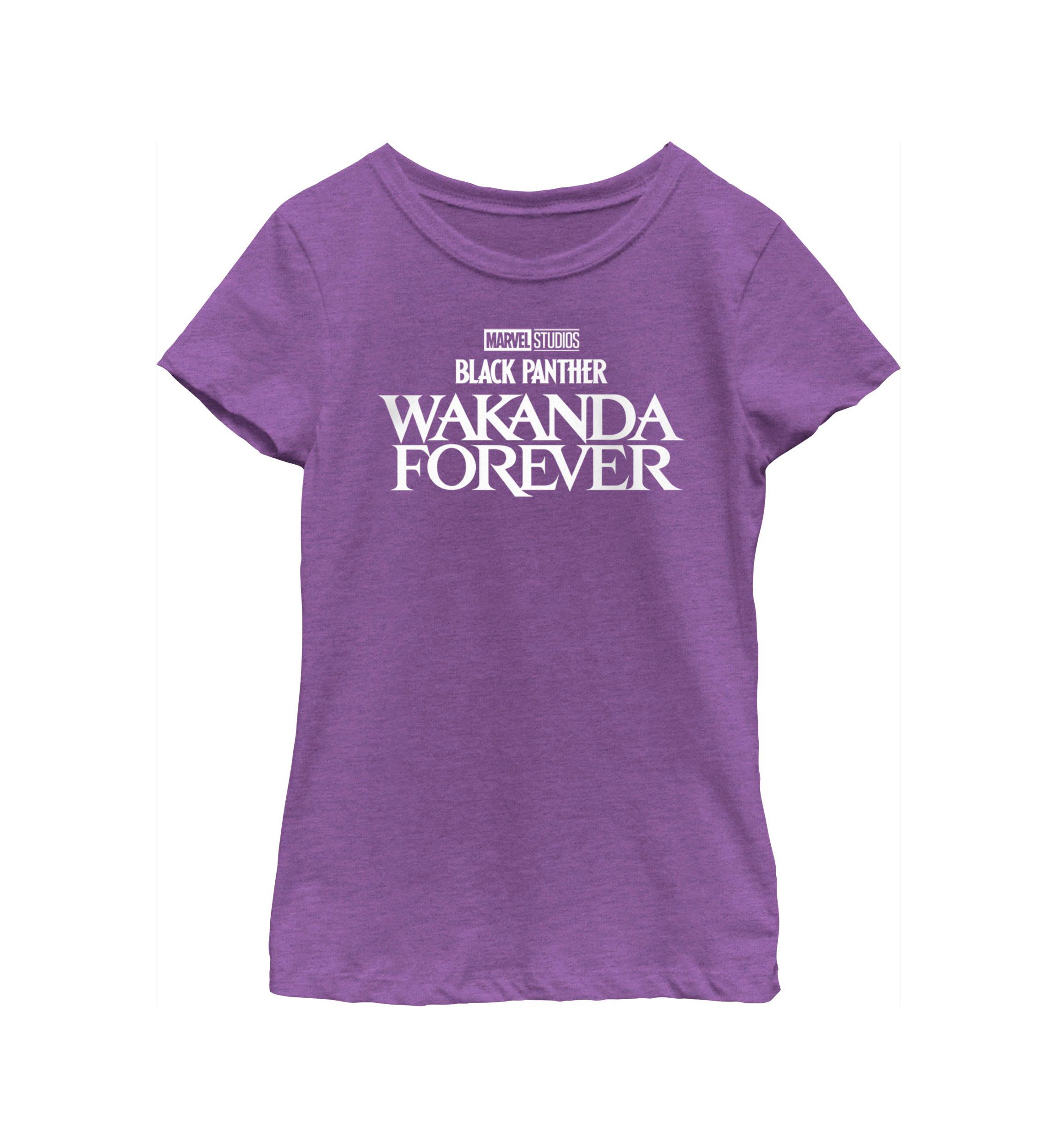 Wakanda Forever Clear Graphic T-Shirt