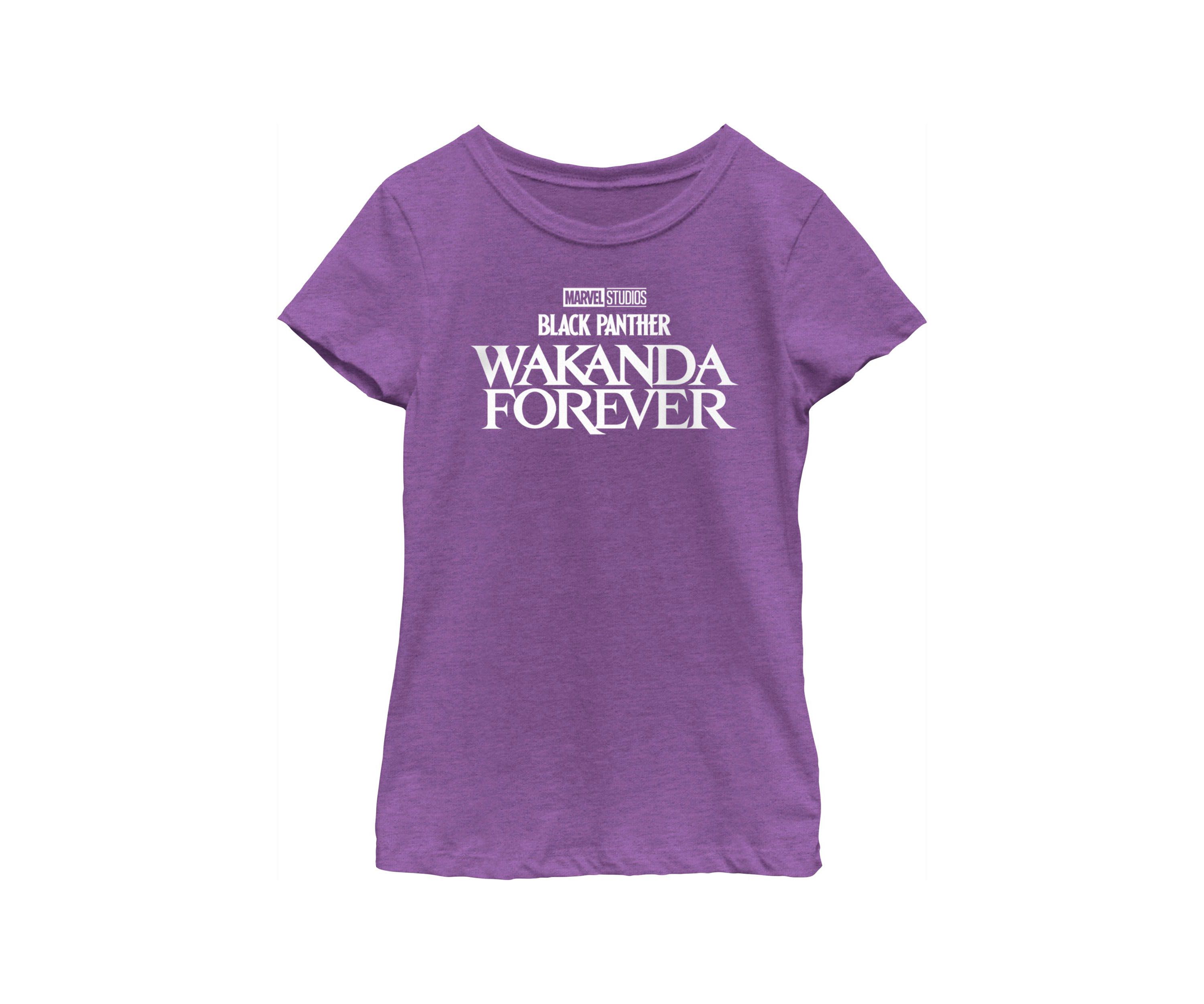 Wakanda Forever Clear Graphic T-Shirt