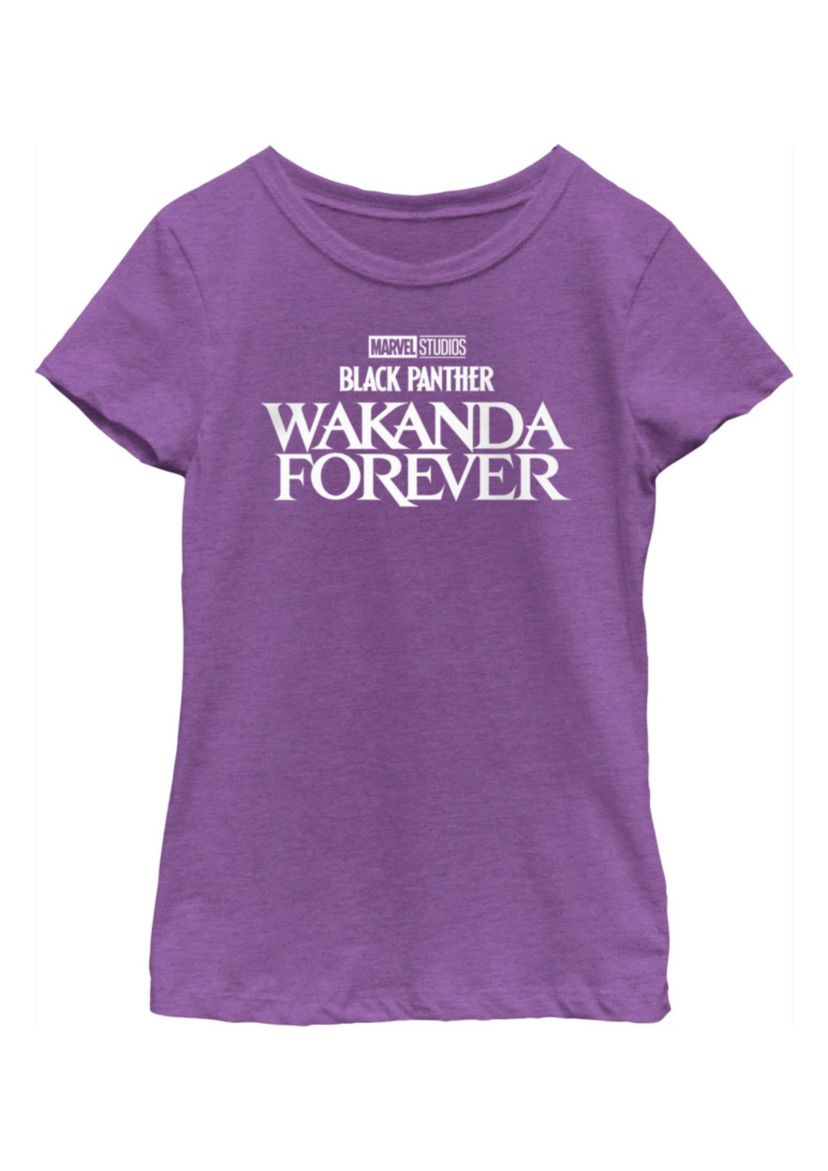 Wakanda Forever Clear Graphic T-Shirt