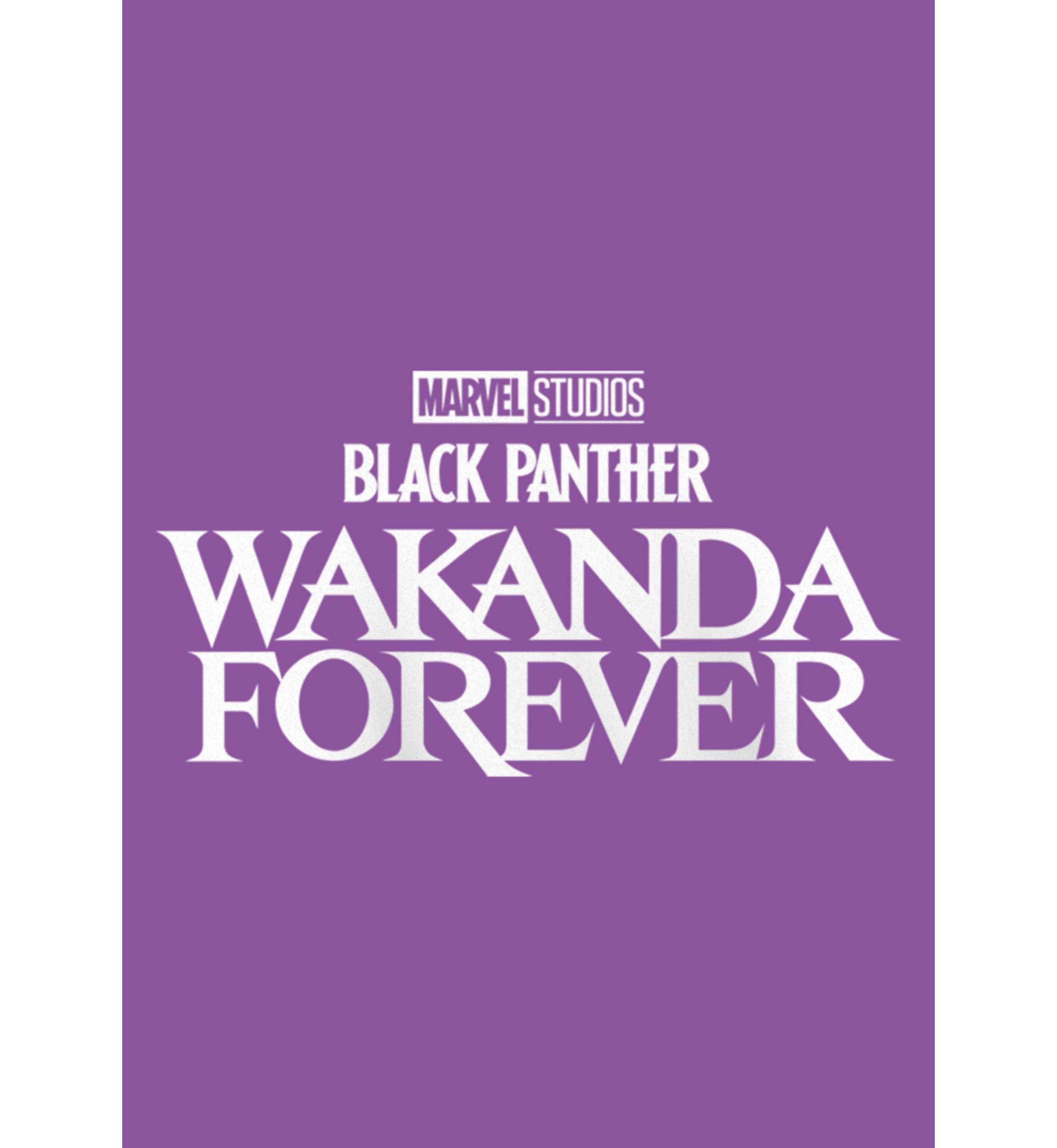 Wakanda Forever Clear Graphic T-Shirt