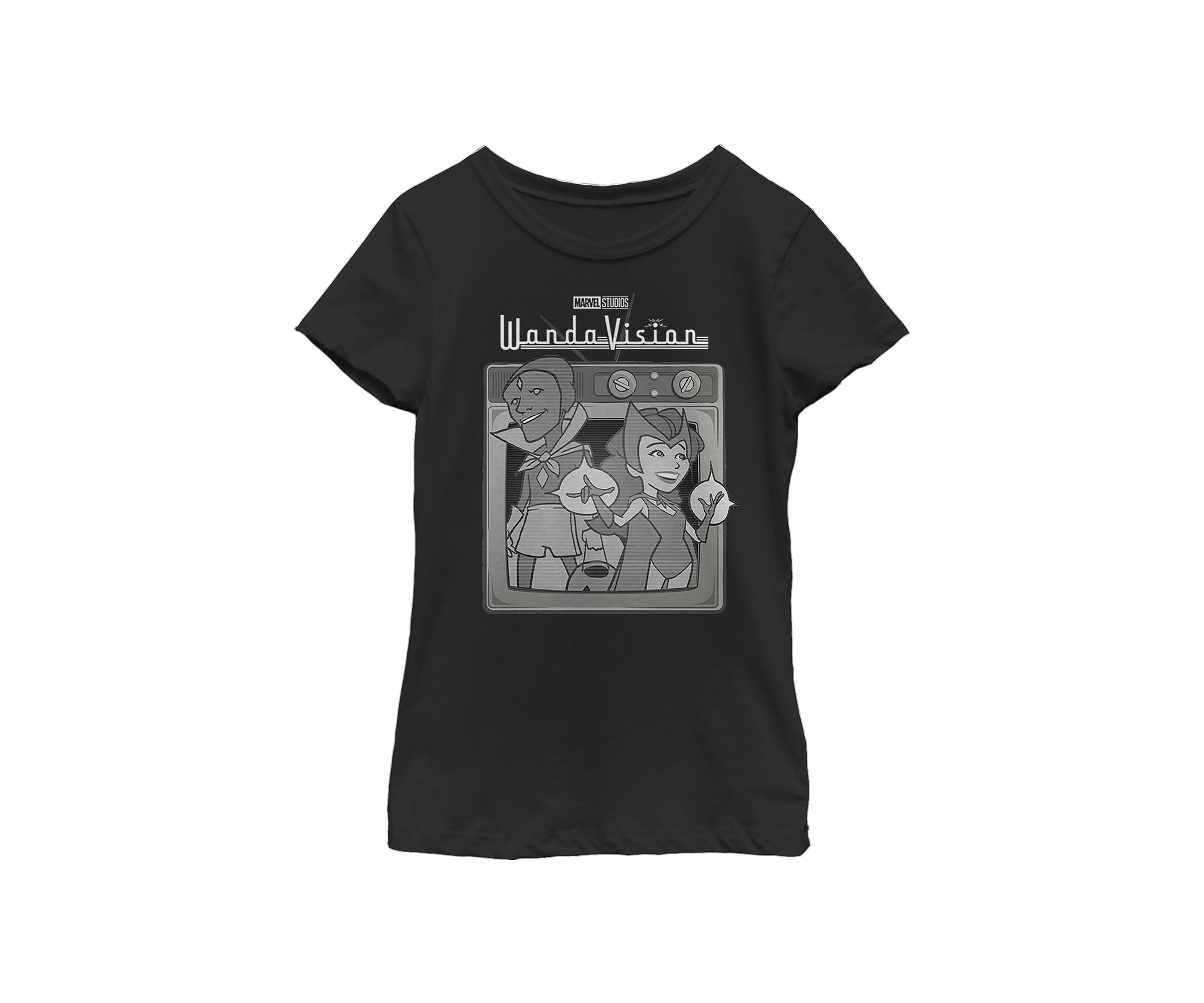Girls 4-6x Vintage TV Top