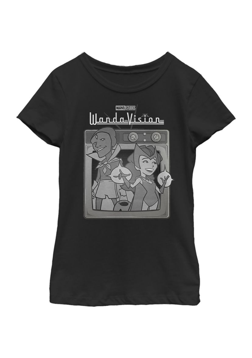Girls 4-6x Vintage TV Top