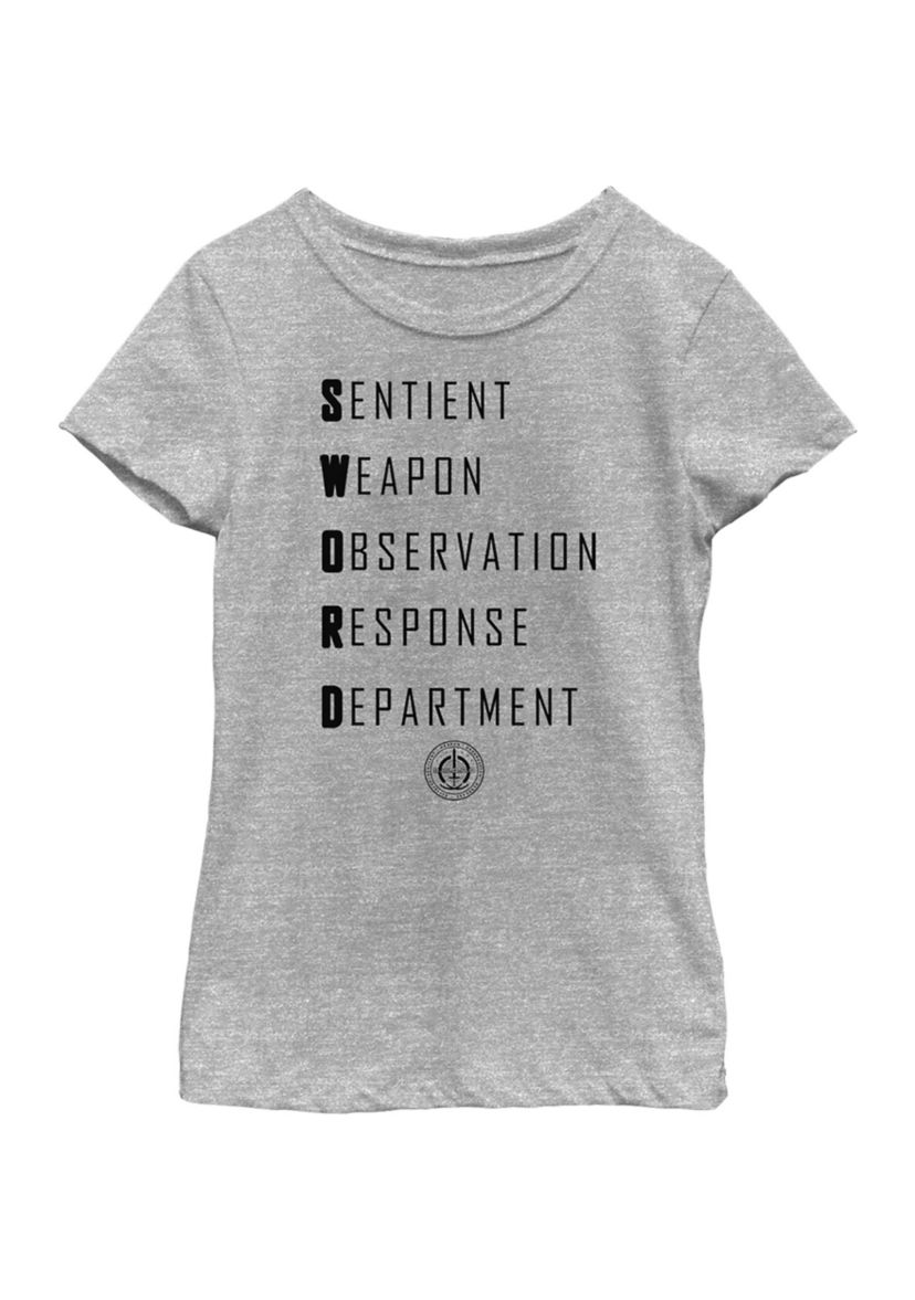 Girls 4-6x Wanda Vision Sword Acronym Graphic T-Shirt