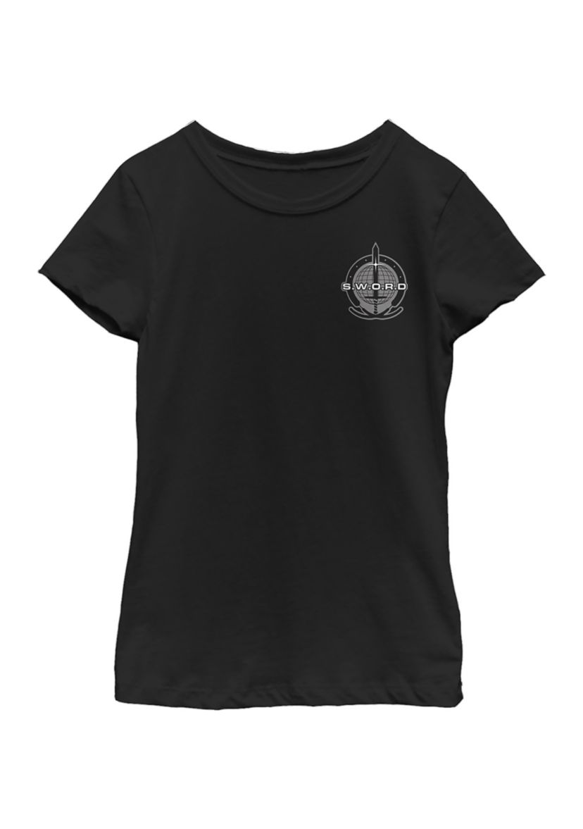 Girls 4-6x Wanda Vision Simple Logo Graphic T-Shirt