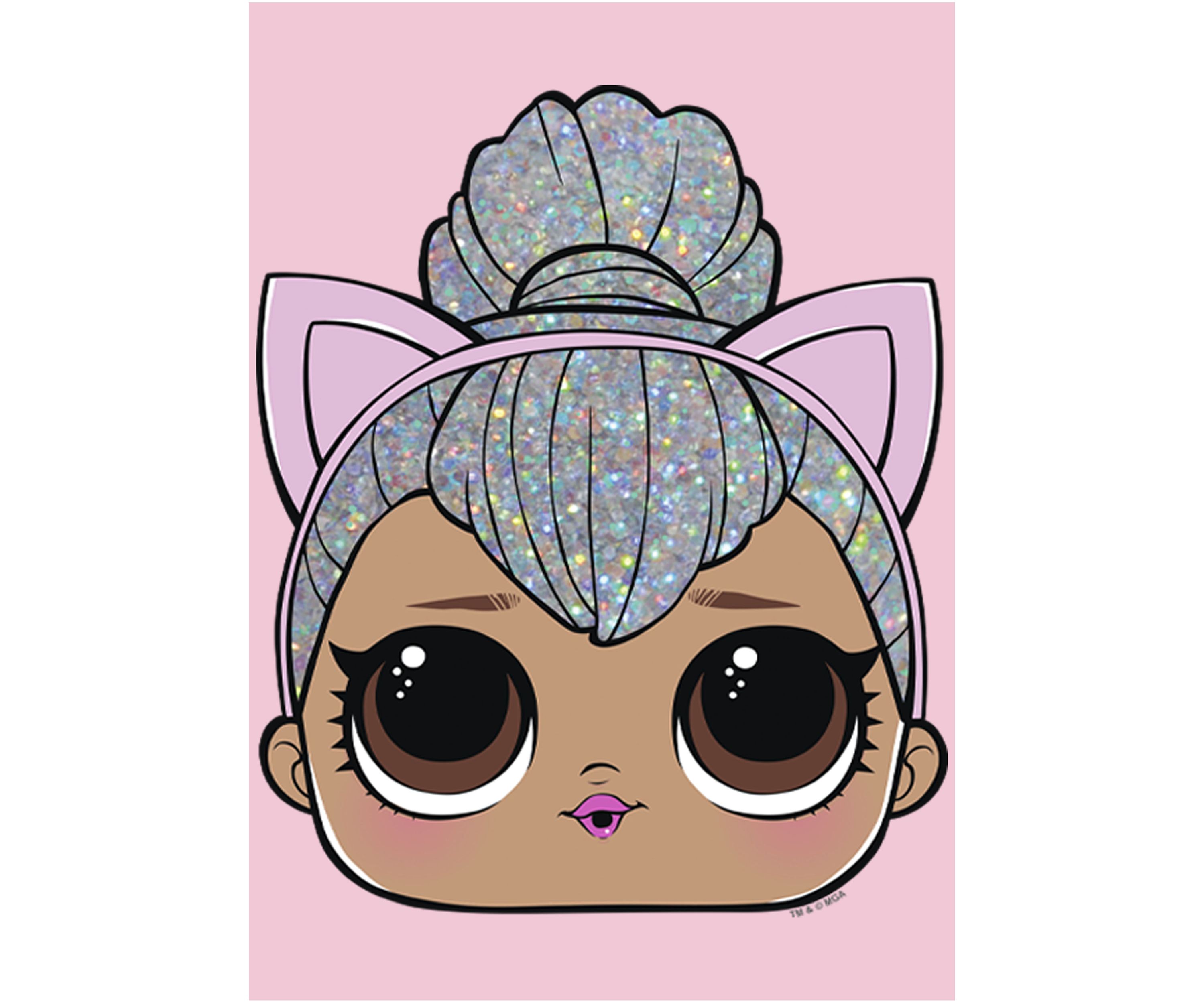 Girls 4-6x BigFace Kitty Queen Graphic T-Shirt