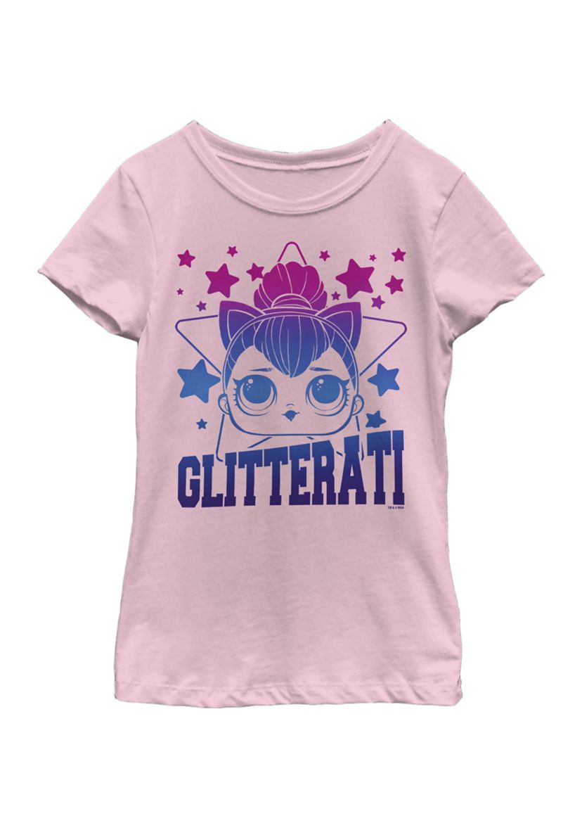 Girls 4-6x Glitterati Kitty Queen Graphic T-Shirt